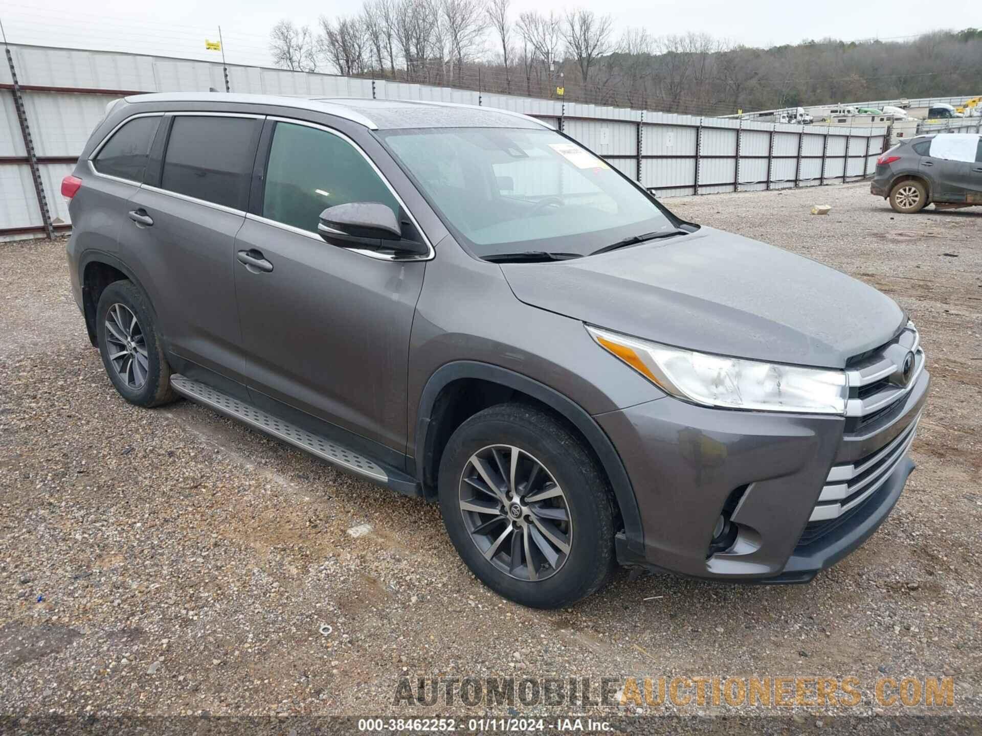 5TDKZRFH9KS354180 TOYOTA HIGHLANDER 2019