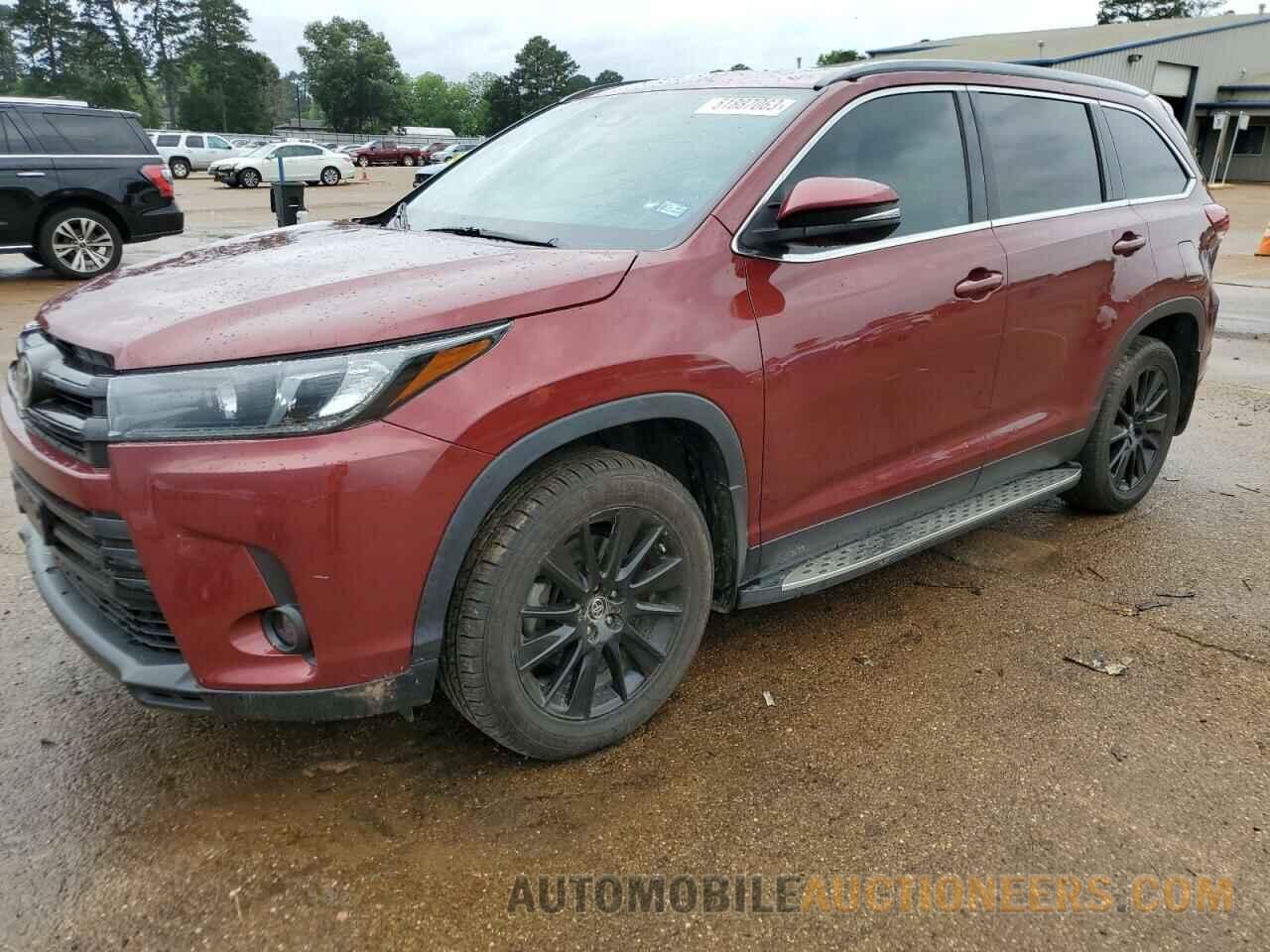 5TDKZRFH9KS356804 TOYOTA HIGHLANDER 2019