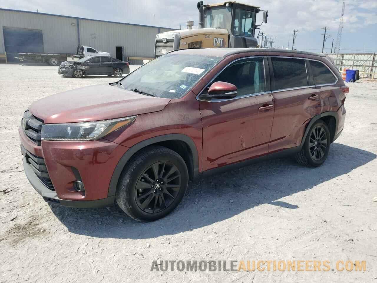 5TDKZRFH9KS560907 TOYOTA HIGHLANDER 2019