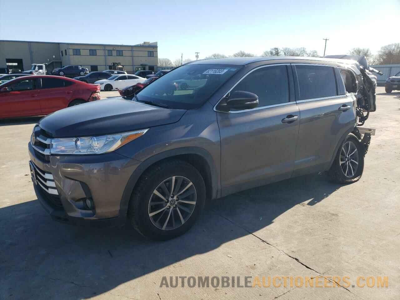 5TDKZRFH9KS568280 TOYOTA HIGHLANDER 2019