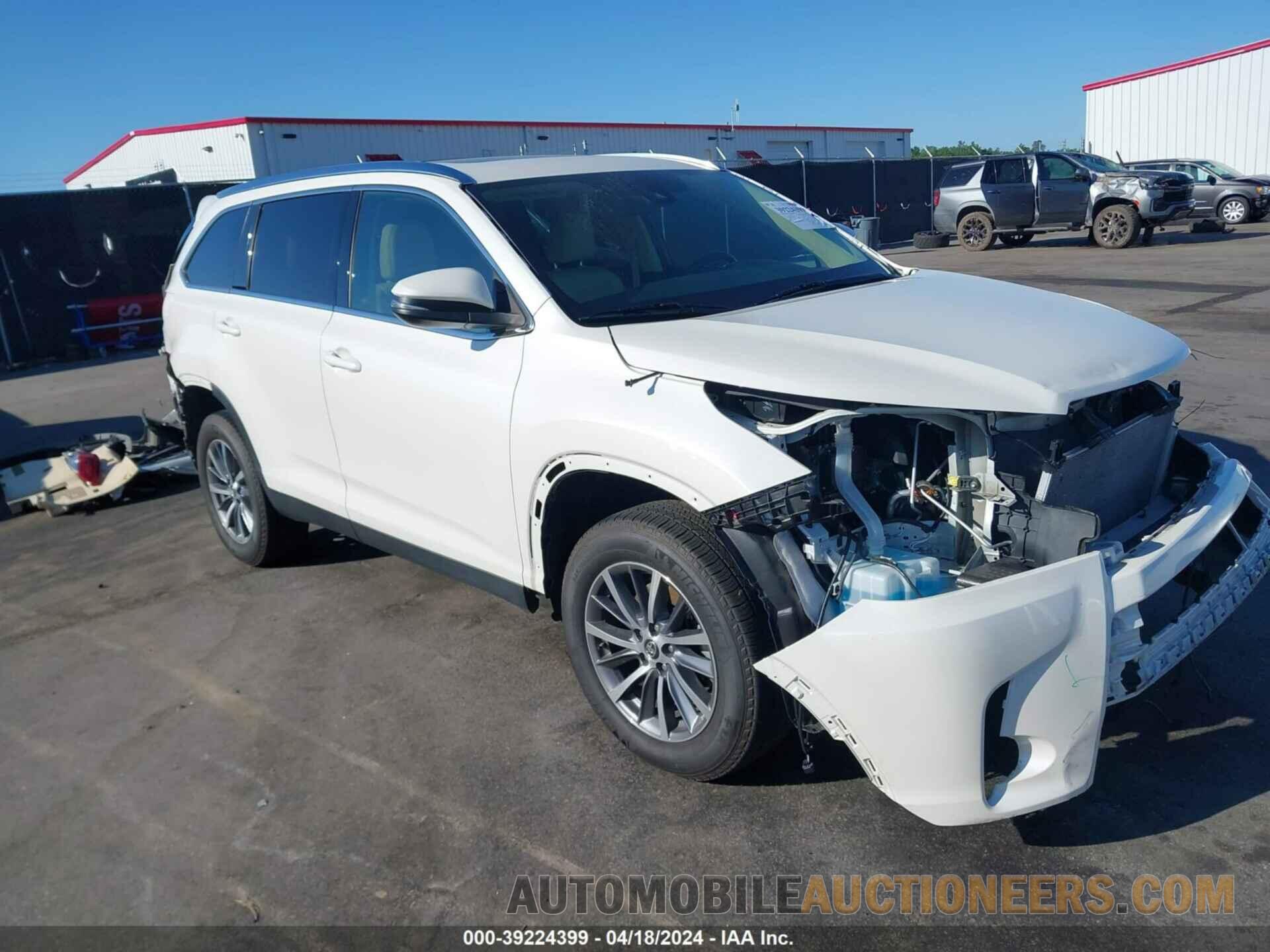 5TDKZRFH9KS572152 TOYOTA HIGHLANDER 2019