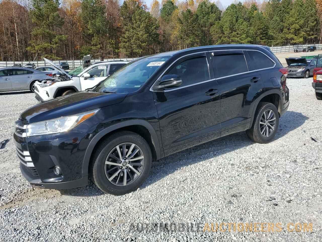 5TDKZRFHXHS206788 TOYOTA HIGHLANDER 2017