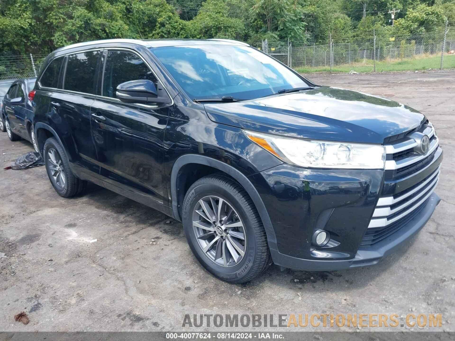 5TDKZRFHXHS509294 TOYOTA HIGHLANDER 2017