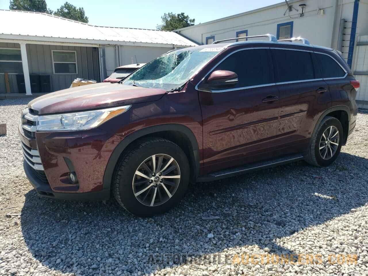 5TDKZRFHXJS250036 TOYOTA HIGHLANDER 2018