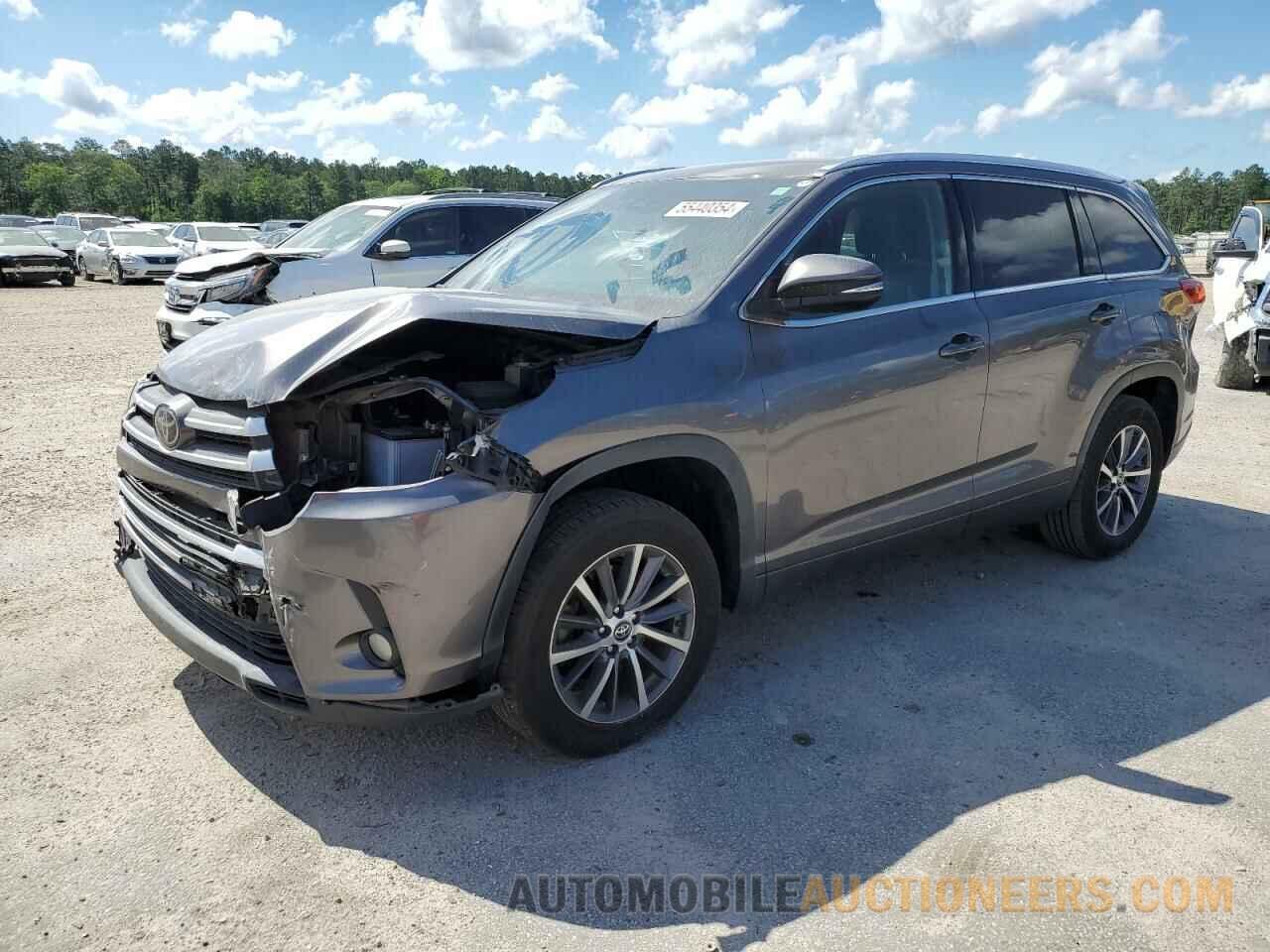 5TDKZRFHXJS282436 TOYOTA HIGHLANDER 2018