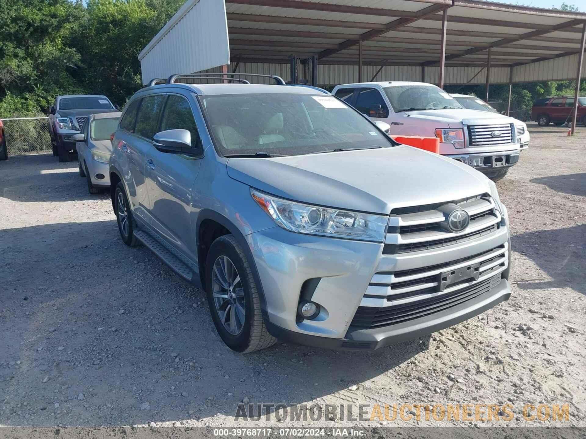 5TDKZRFHXJS286759 TOYOTA HIGHLANDER 2018