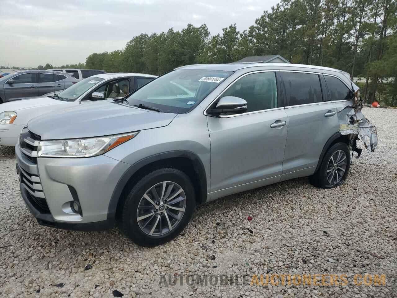 5TDKZRFHXJS529339 TOYOTA HIGHLANDER 2018