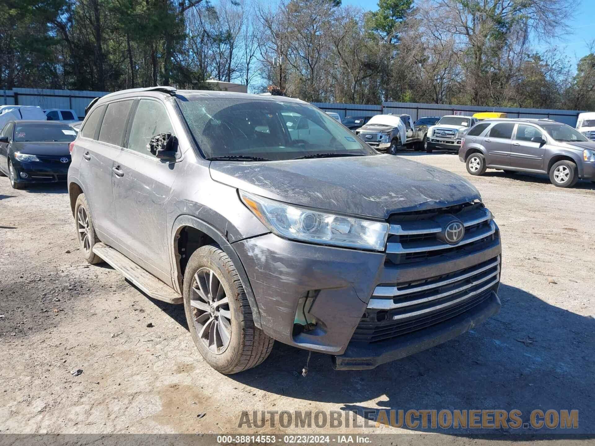 5TDKZRFHXJS535528 TOYOTA HIGHLANDER 2018