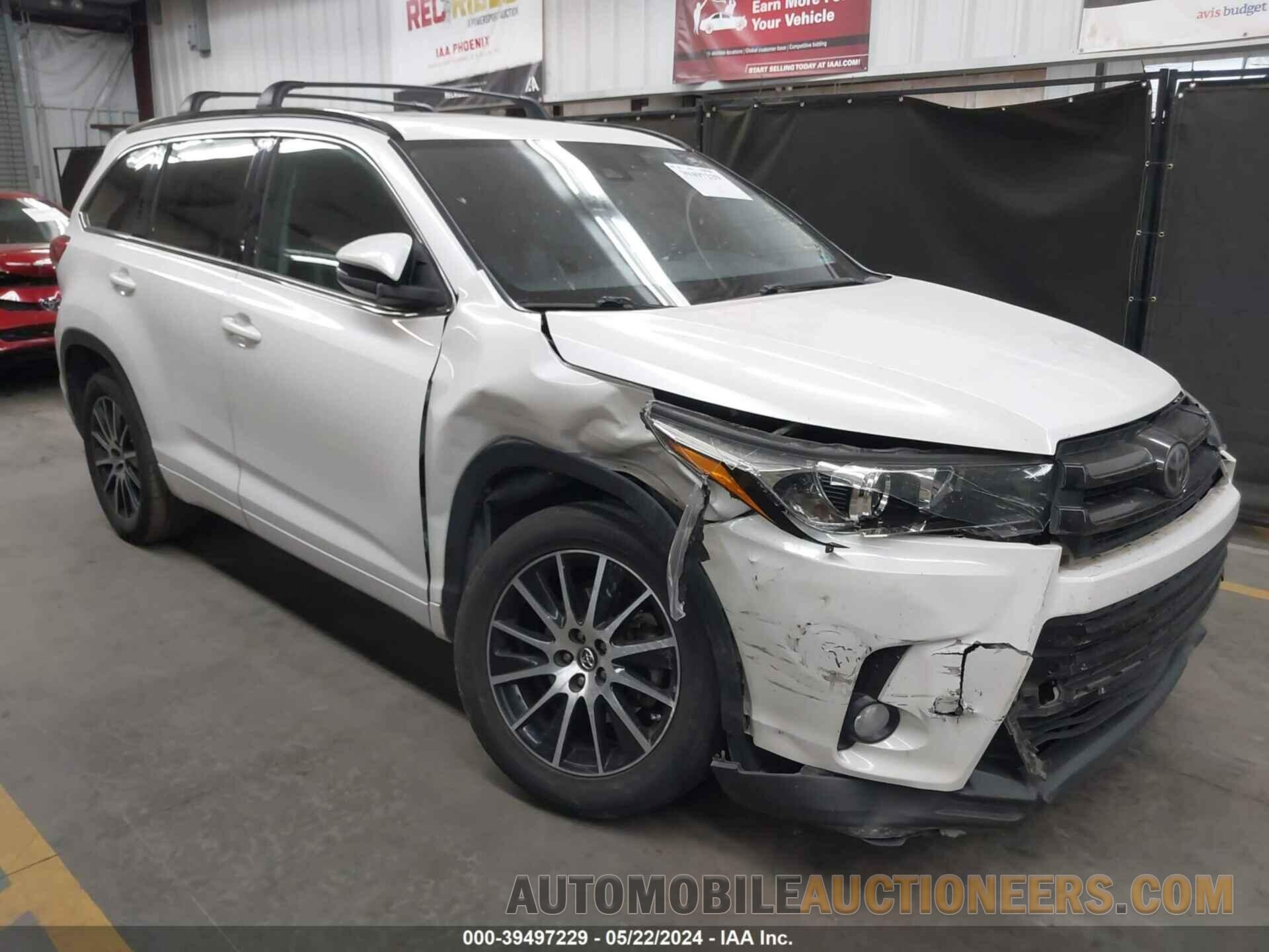 5TDKZRFHXJS538610 TOYOTA HIGHLANDER 2018