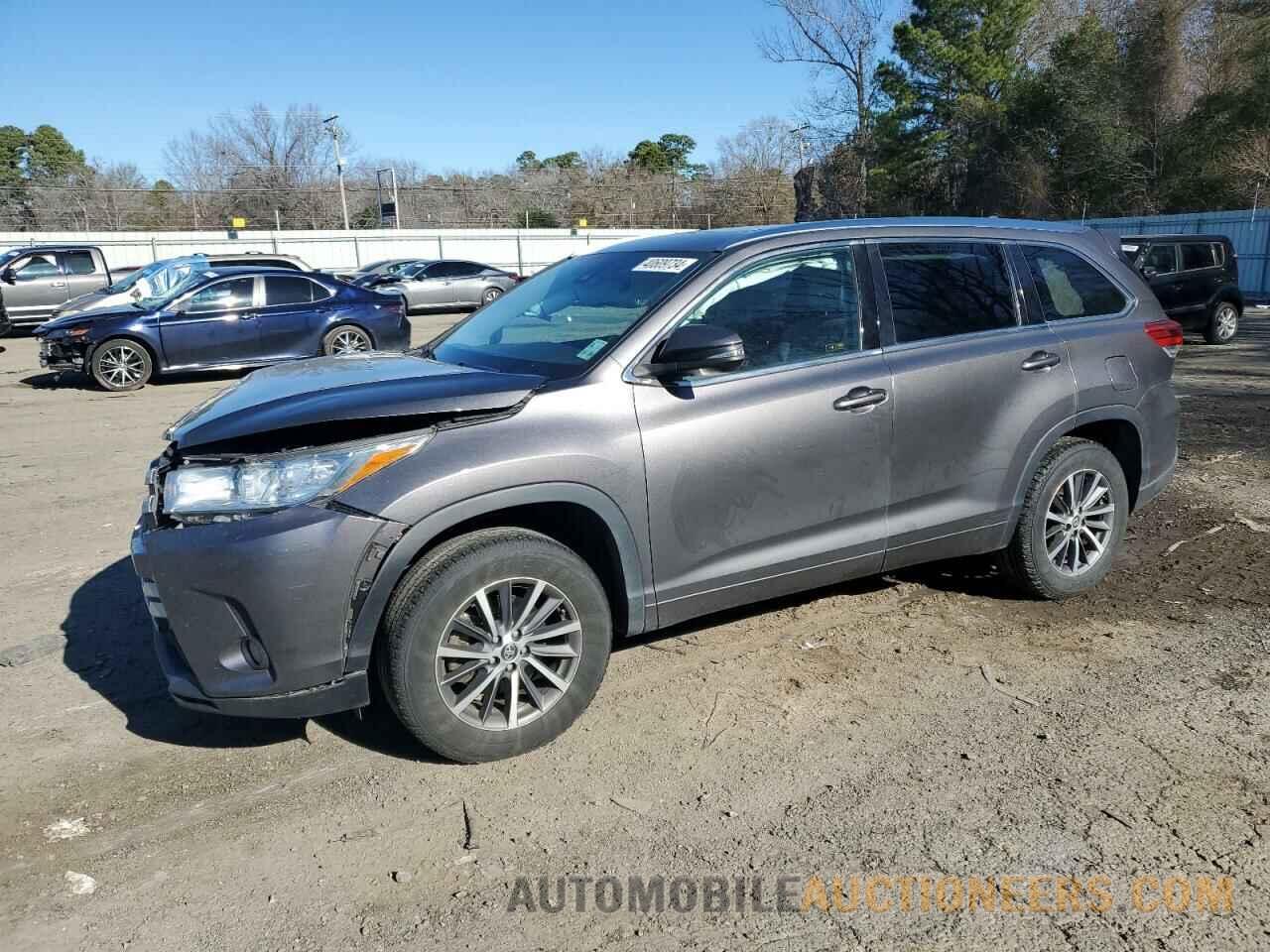 5TDKZRFHXJS541250 TOYOTA HIGHLANDER 2018