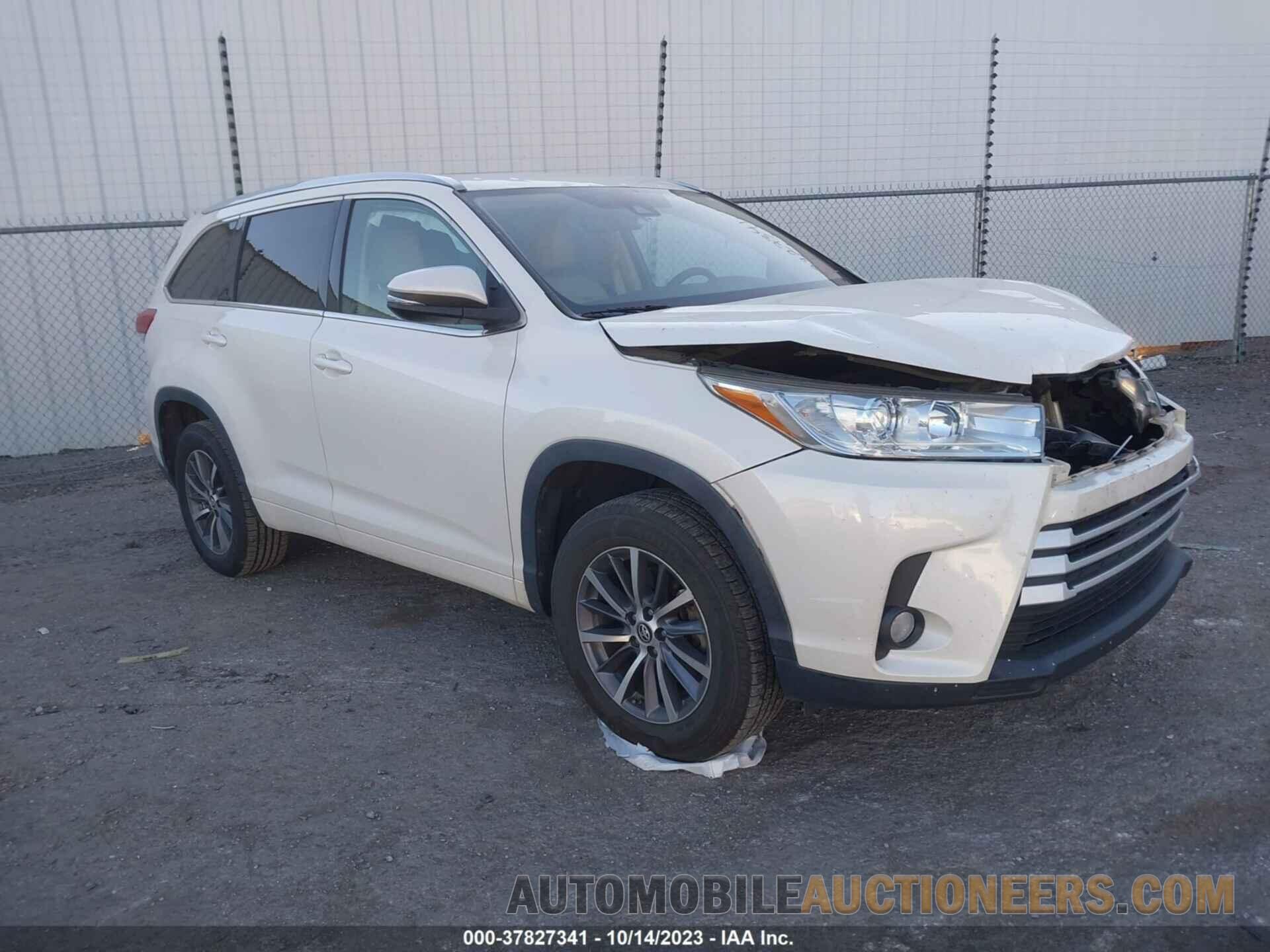 5TDKZRFHXJS543533 TOYOTA HIGHLANDER 2018