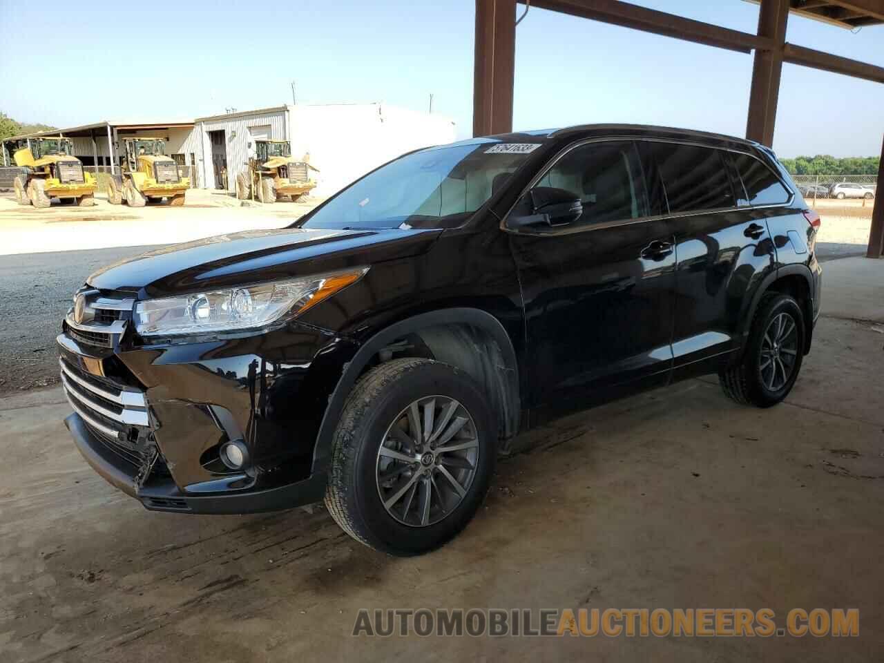 5TDKZRFHXJS544052 TOYOTA HIGHLANDER 2018