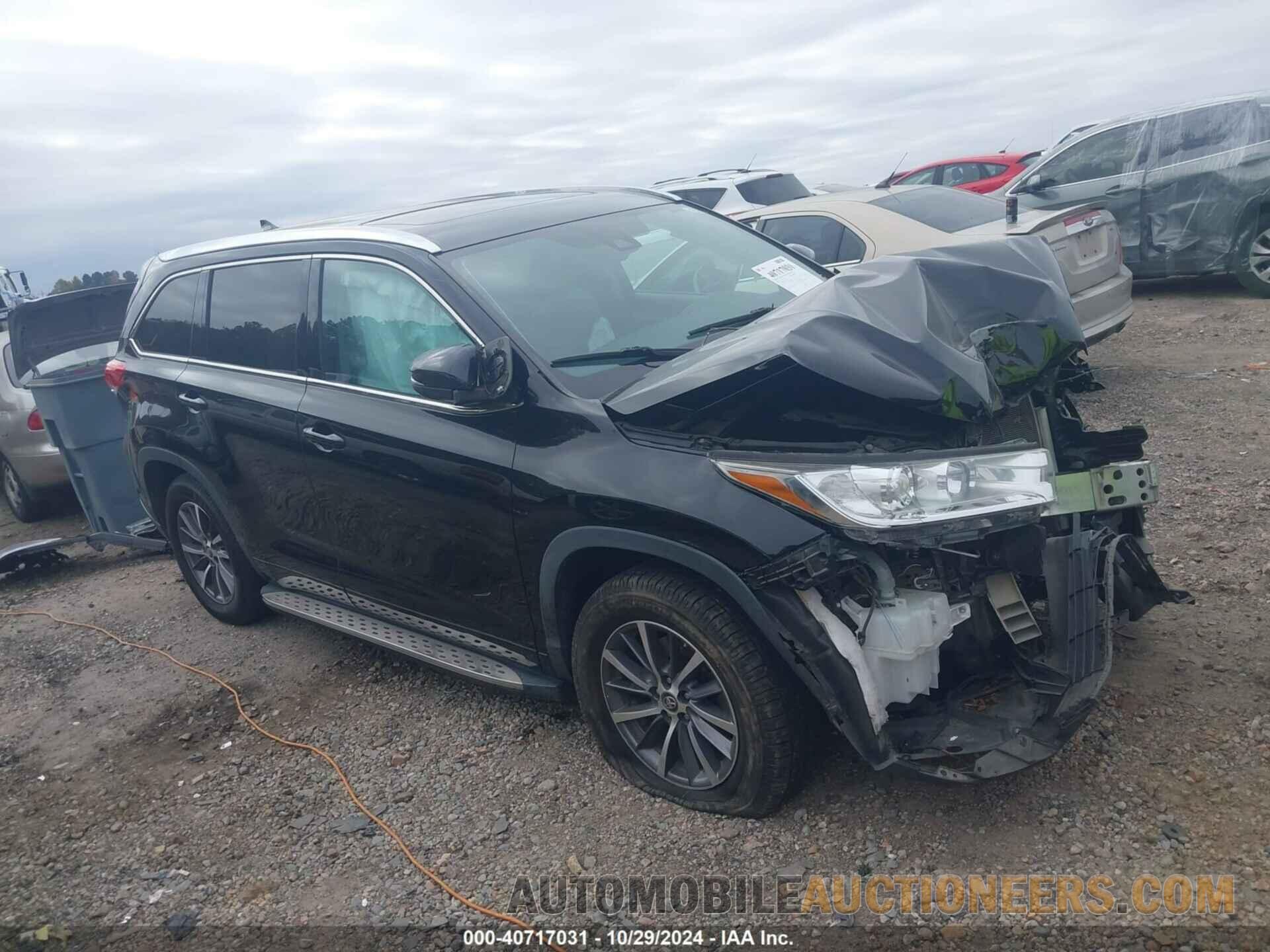 5TDKZRFHXJS547047 TOYOTA HIGHLANDER 2018