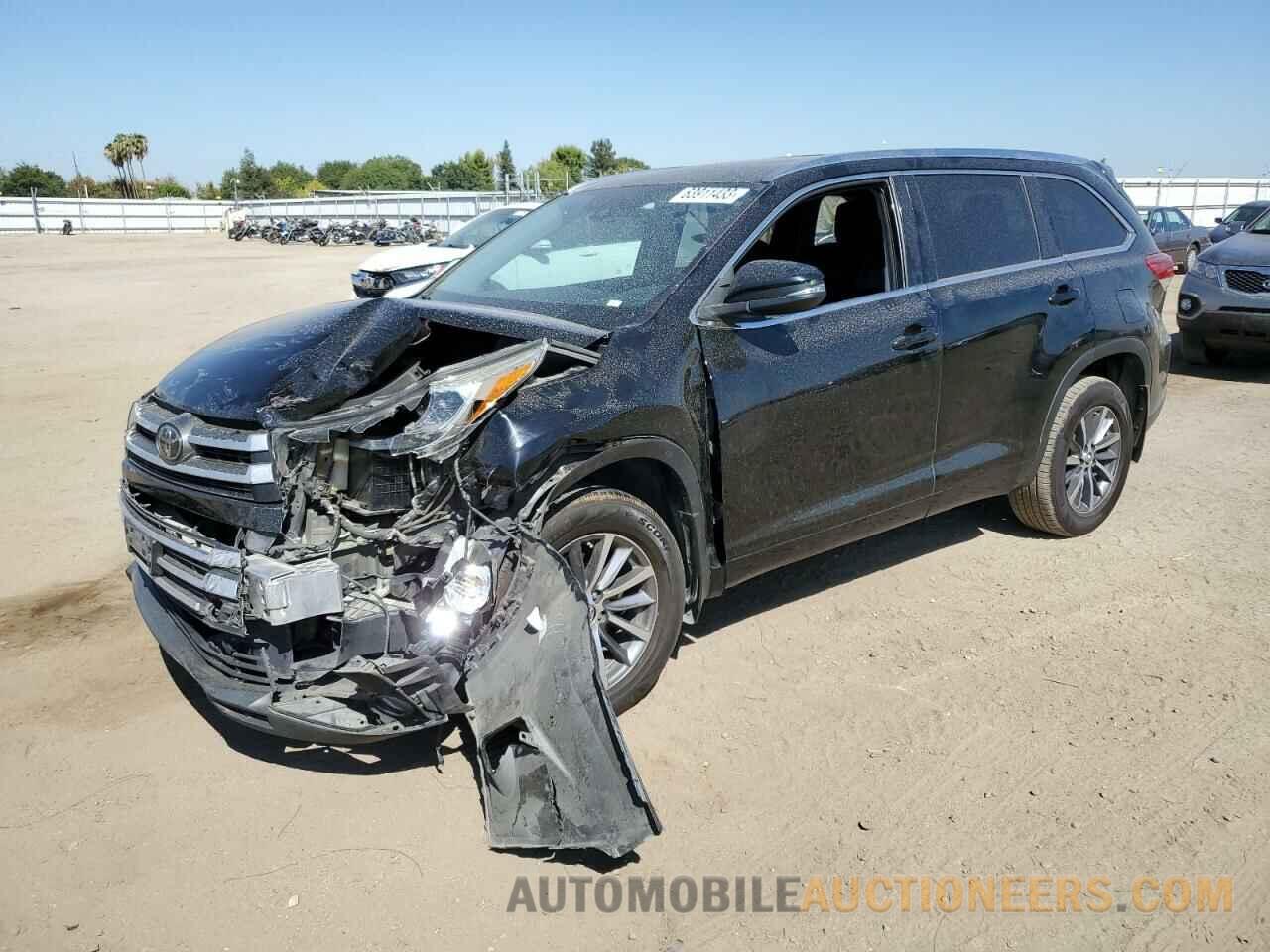 5TDKZRFHXJS547243 TOYOTA HIGHLANDER 2018