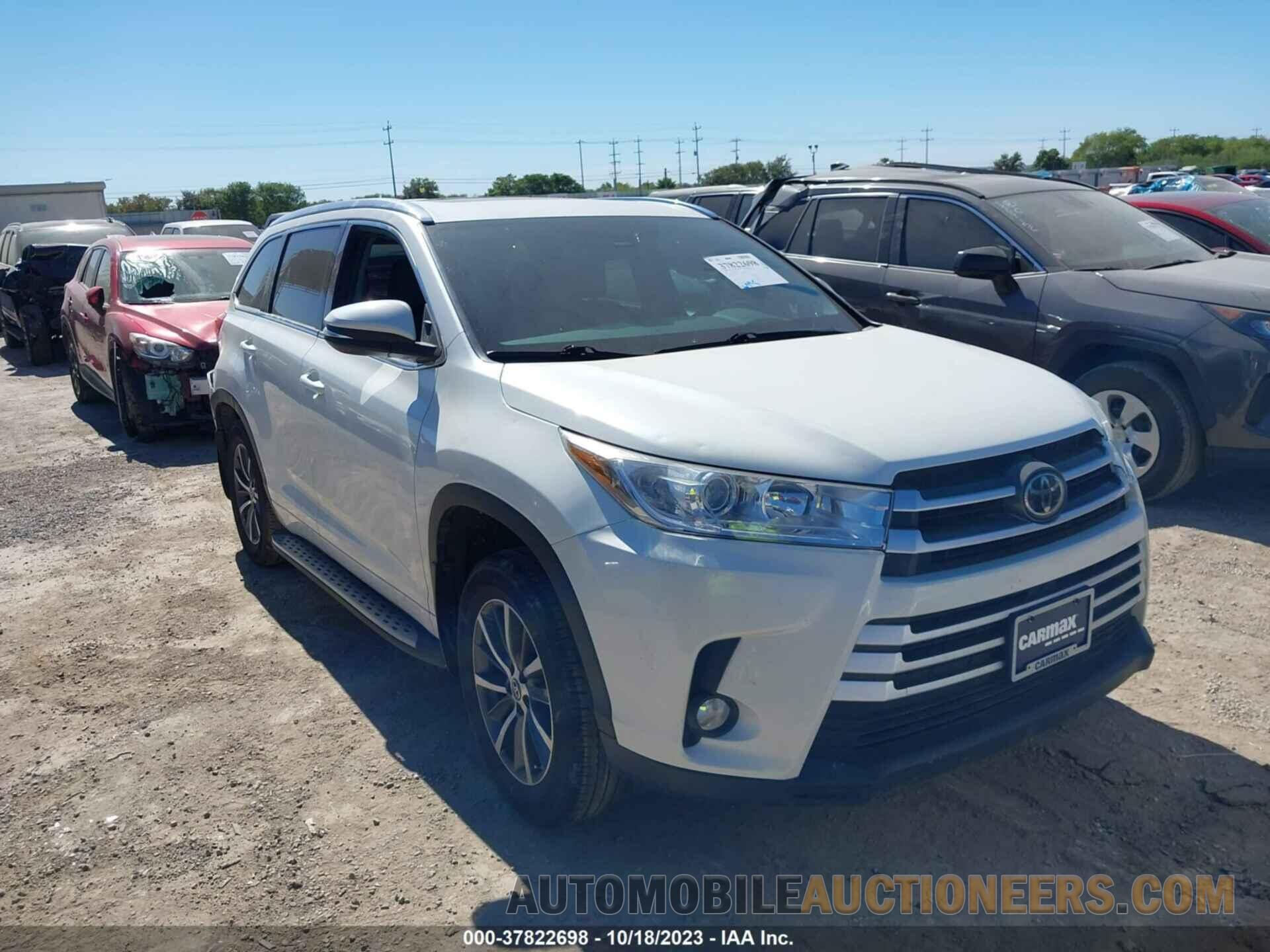 5TDKZRFHXJS548361 TOYOTA HIGHLANDER 2018