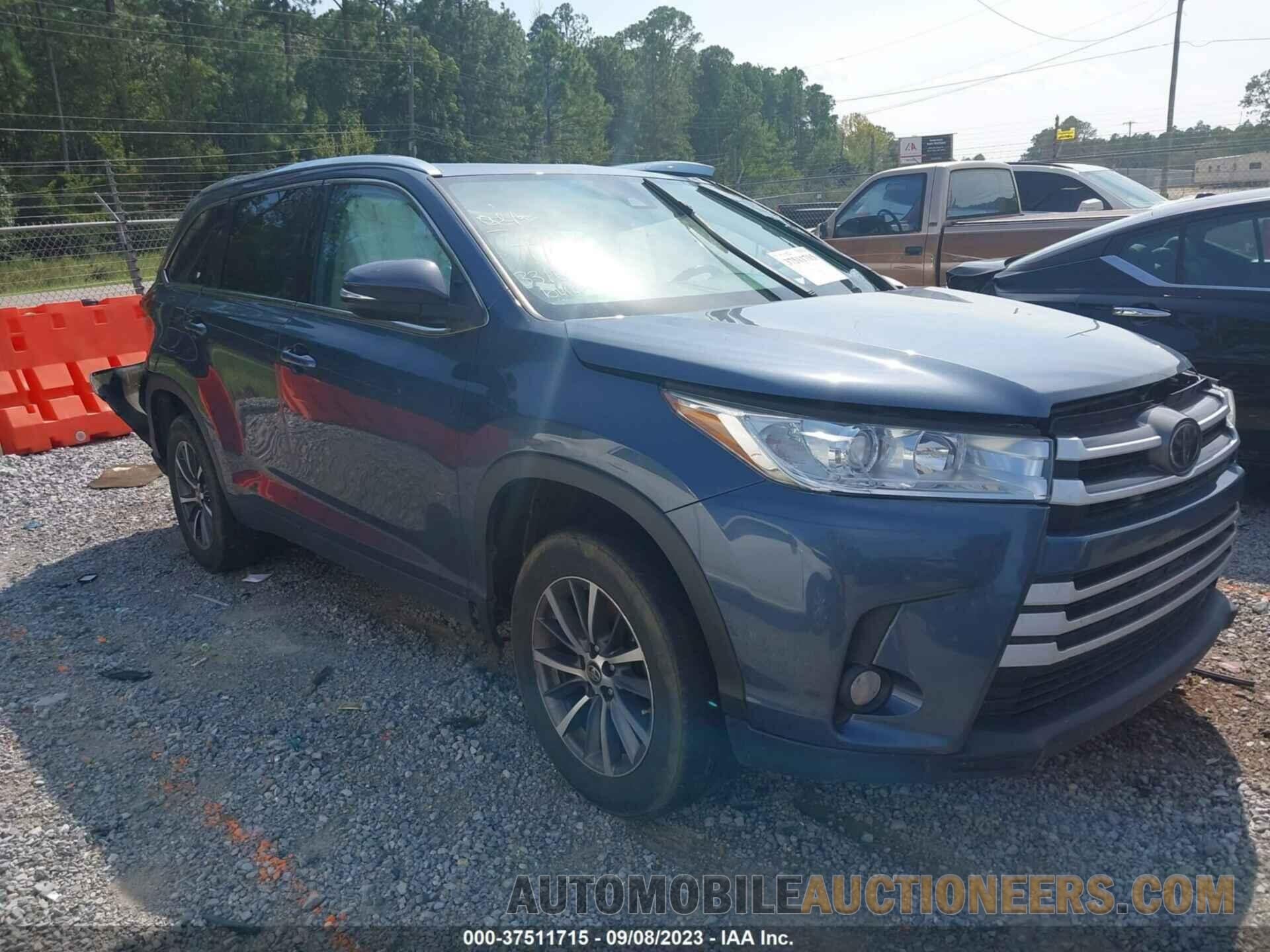 5TDKZRFHXKS218790 TOYOTA HIGHLANDER 2019