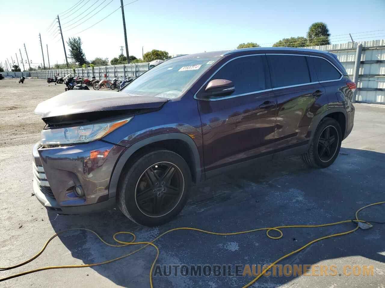 5TDKZRFHXKS339168 TOYOTA HIGHLANDER 2019