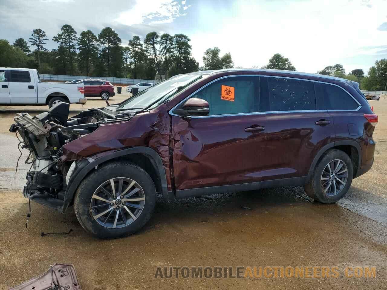 5TDKZRFHXKS340269 TOYOTA HIGHLANDER 2019