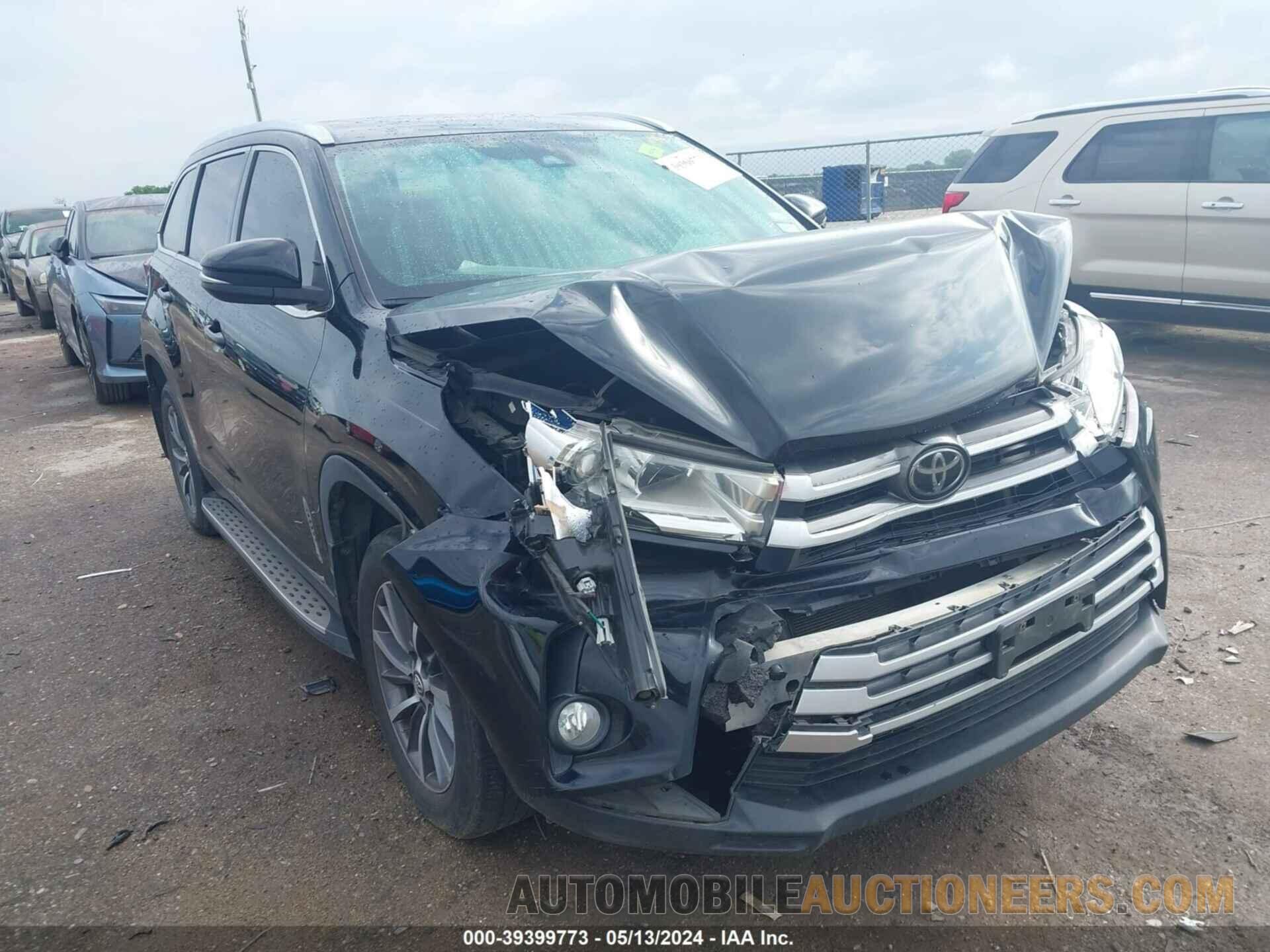 5TDKZRFHXKS352826 TOYOTA HIGHLANDER 2019