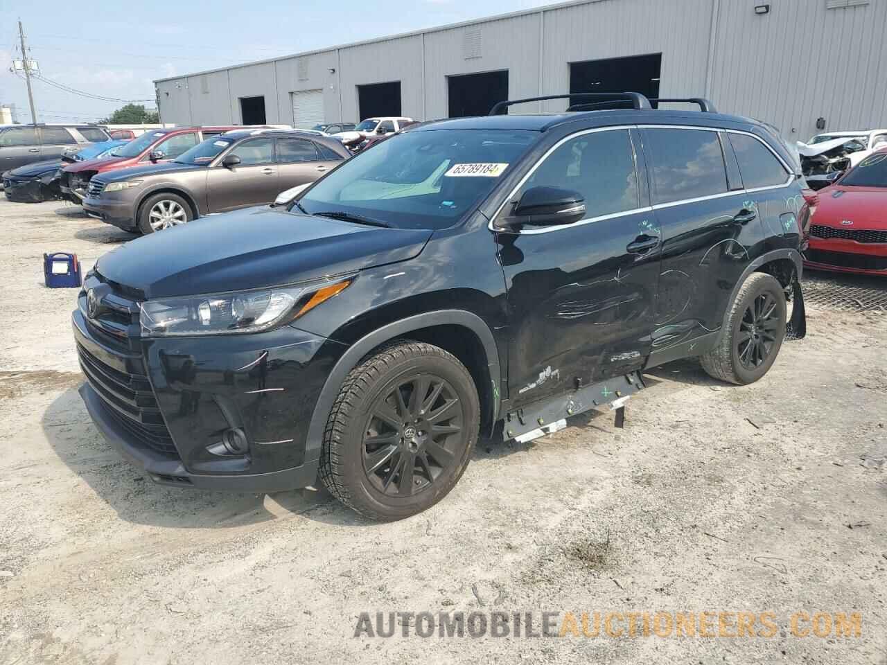 5TDKZRFHXKS551617 TOYOTA HIGHLANDER 2019