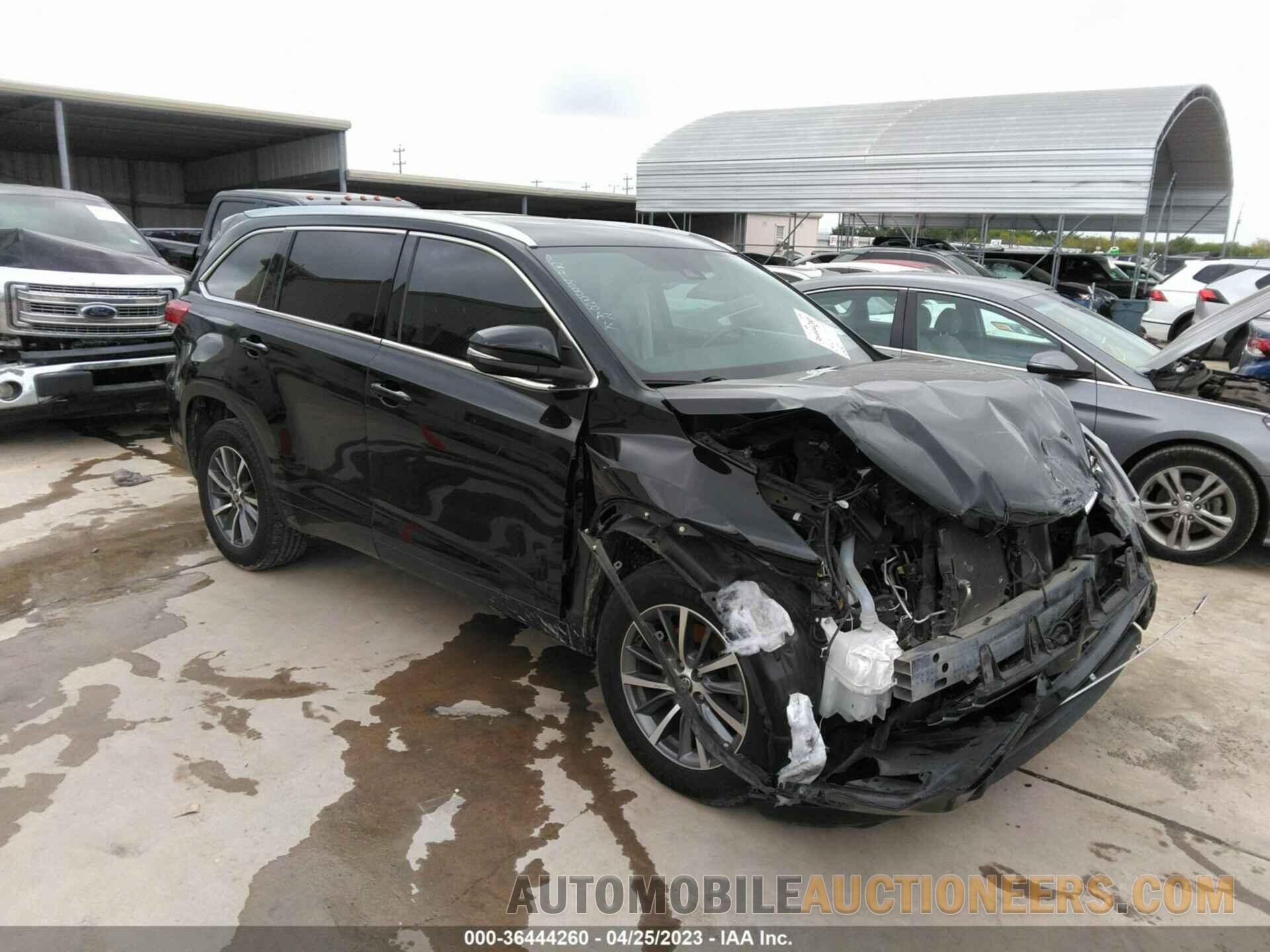 5TDKZRFHXKS562570 TOYOTA HIGHLANDER 2019