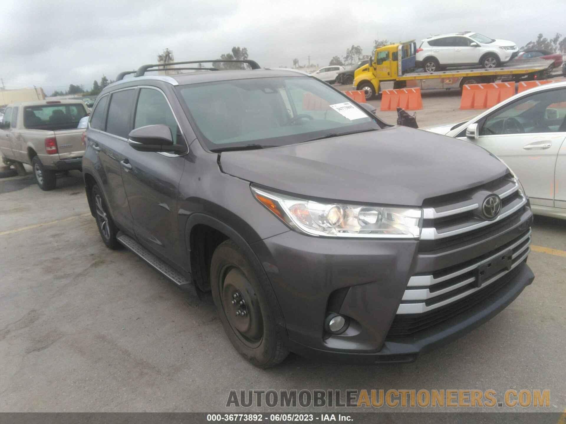 5TDKZRFHXKS563153 TOYOTA HIGHLANDER 2019