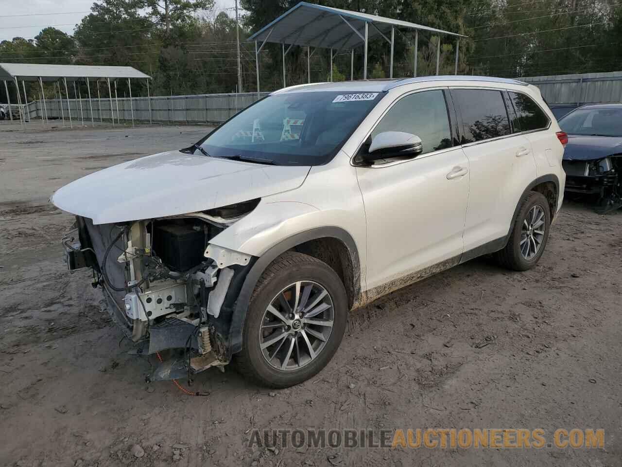 5TDKZRFHXKS568353 TOYOTA HIGHLANDER 2019