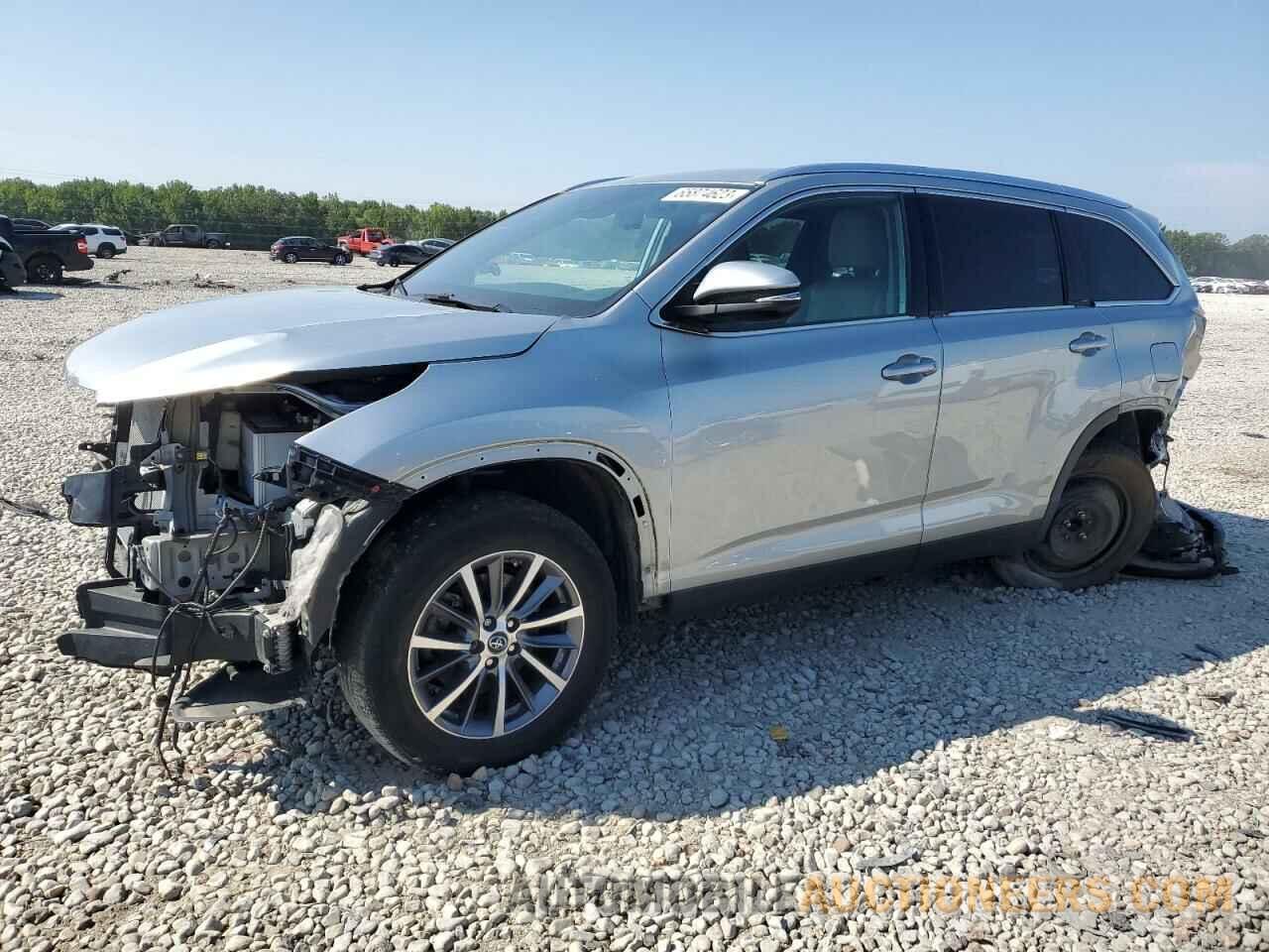 5TDKZRFHXKS571639 TOYOTA HIGHLANDER 2019