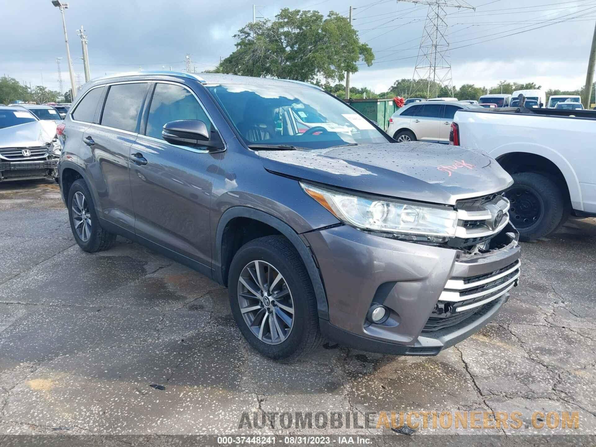 5TDKZRFHXKS573200 TOYOTA HIGHLANDER 2019