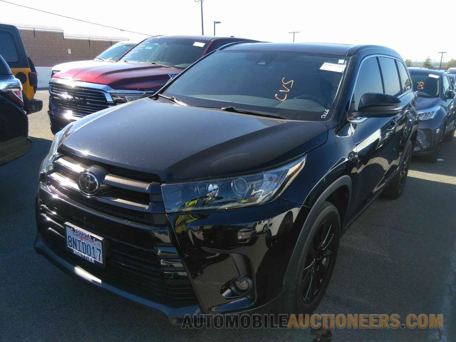 5TDKZRFHXKS573570 Toyota Highlander 2019