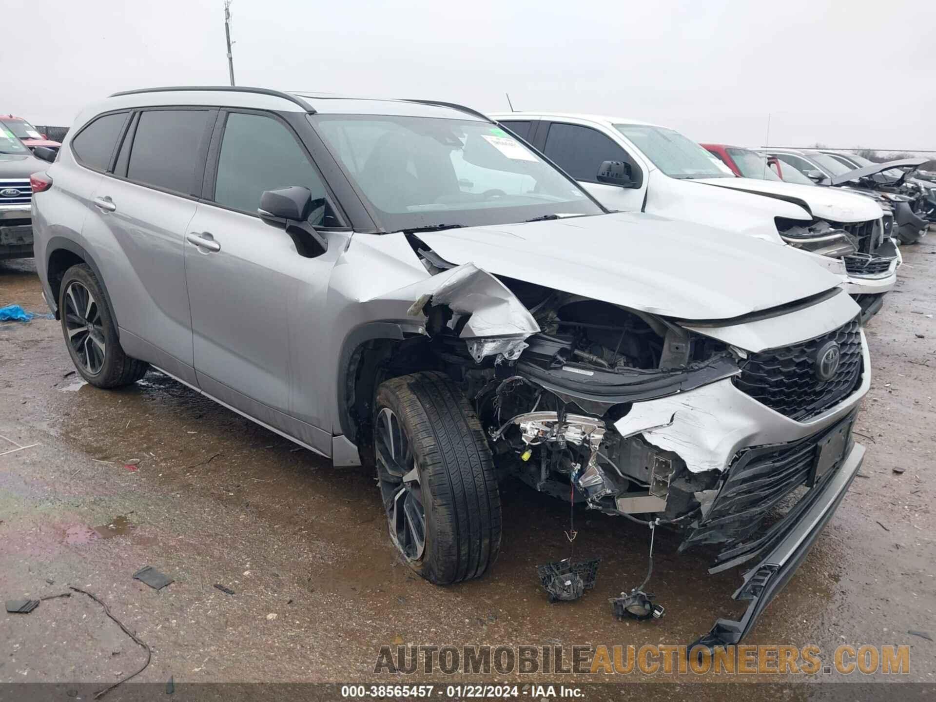 5TDLZRAH3MS088007 TOYOTA HIGHLANDER 2021