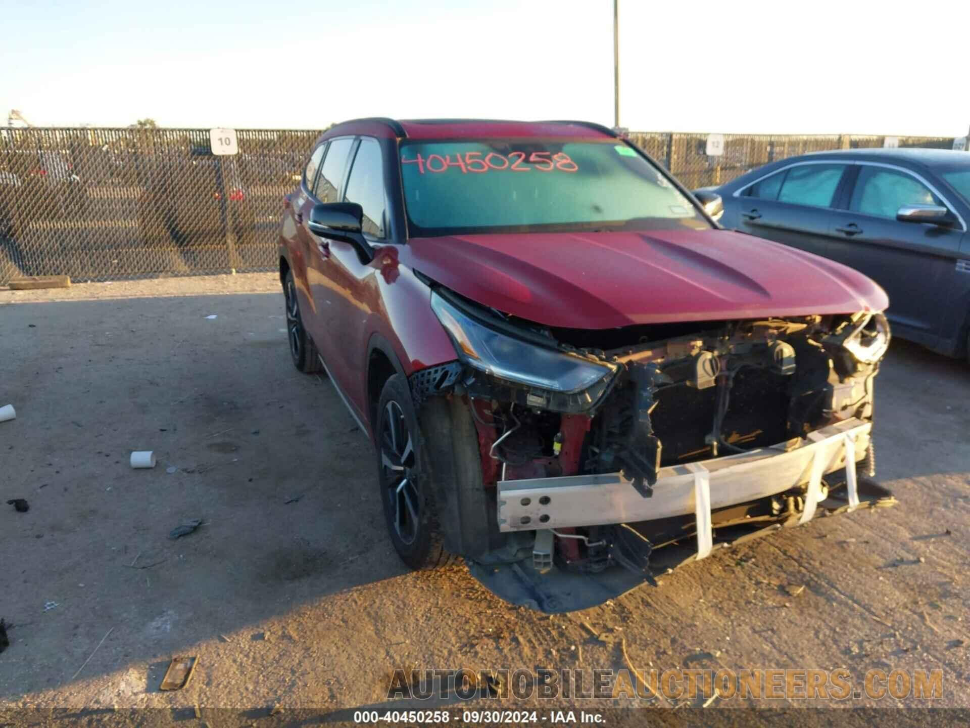 5TDLZRAH5MS034689 TOYOTA HIGHLANDER 2021