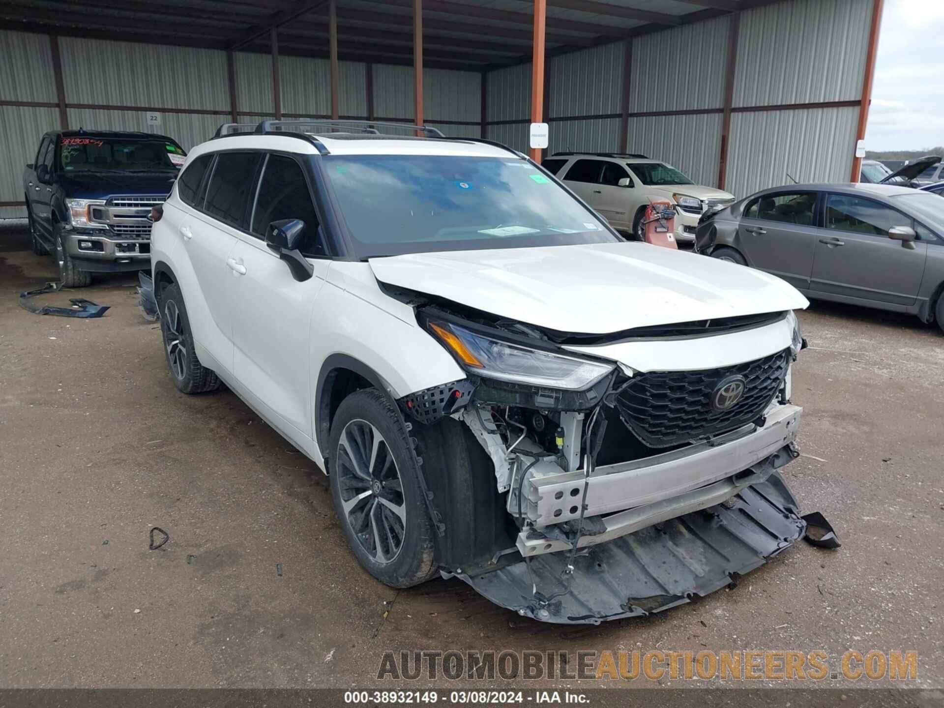 5TDLZRAH6MS035107 TOYOTA HIGHLANDER 2021