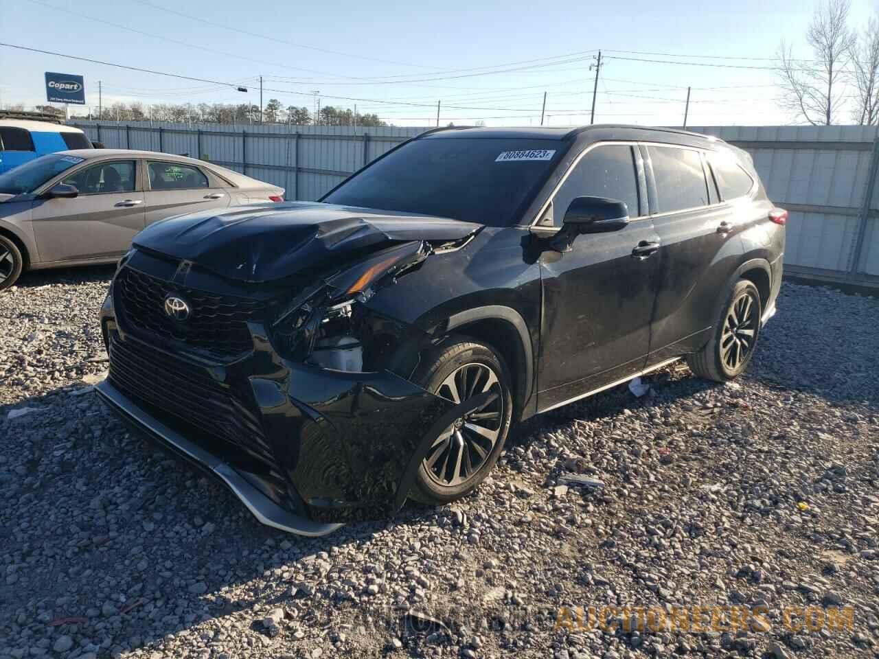 5TDLZRAH7MS031390 TOYOTA HIGHLANDER 2021