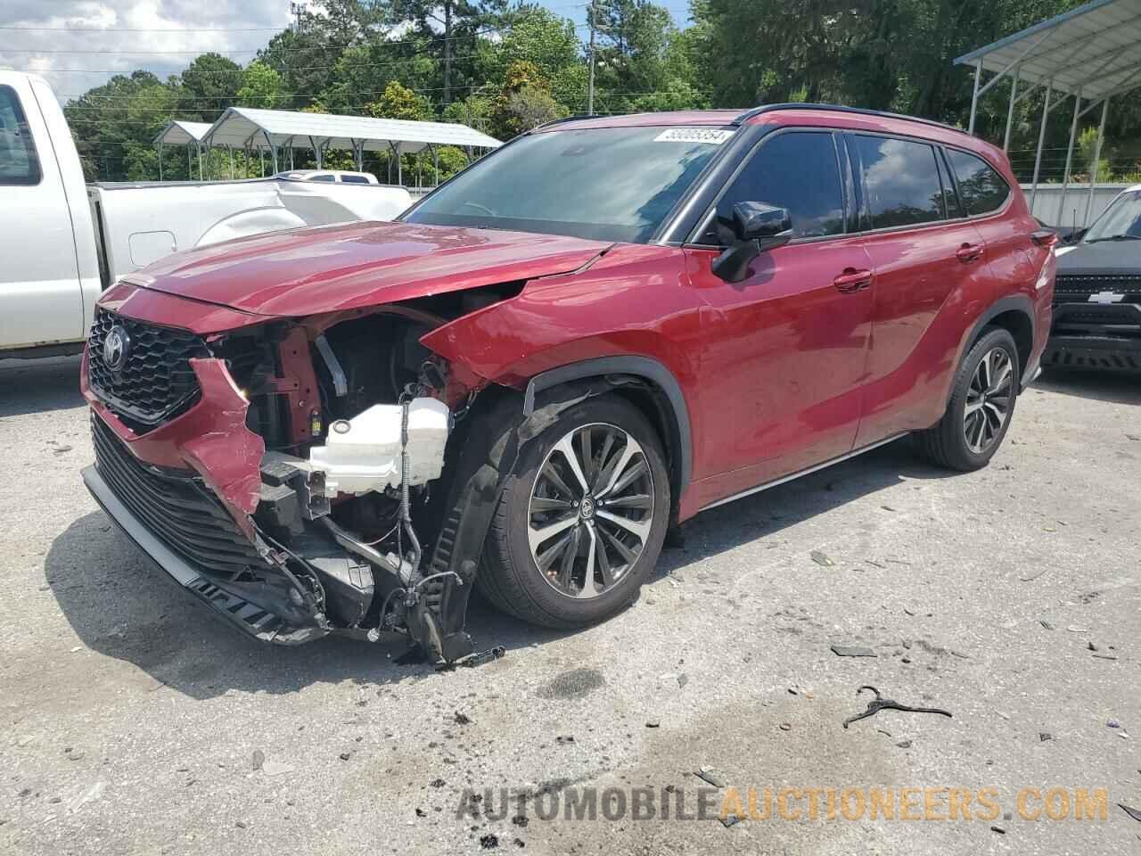 5TDLZRAH9NS090877 TOYOTA HIGHLANDER 2022