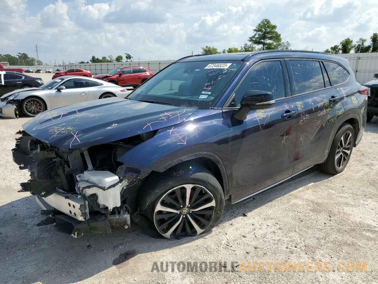 5TDLZRAHXMS042898 TOYOTA HIGHLANDER 2021