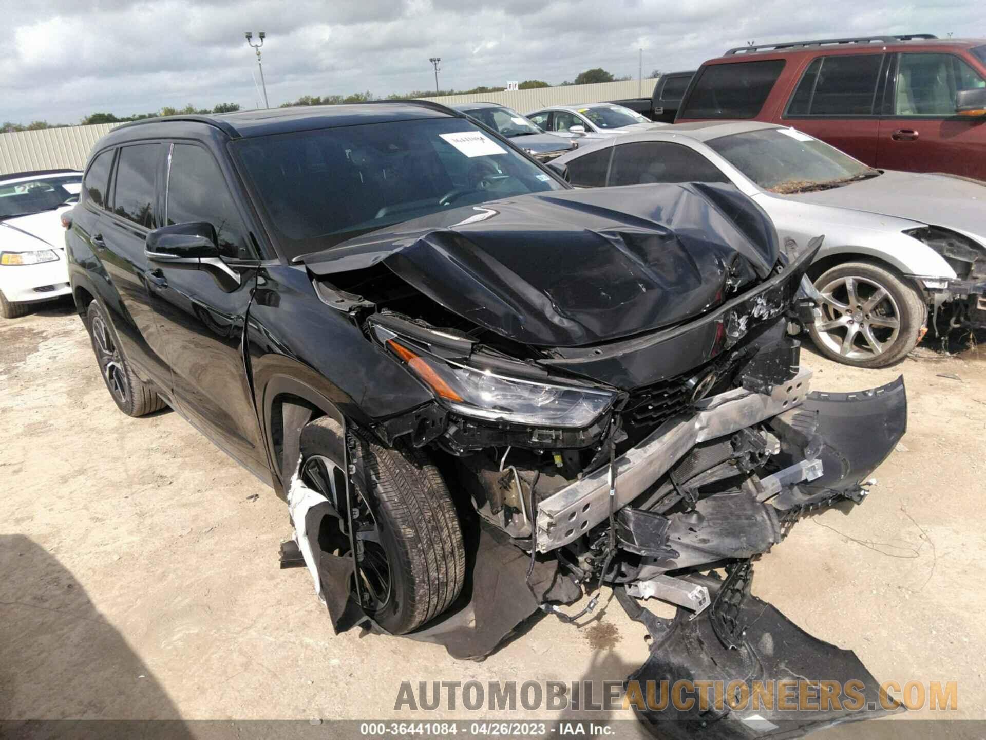 5TDLZRAHXMS049382 TOYOTA HIGHLANDER 2021