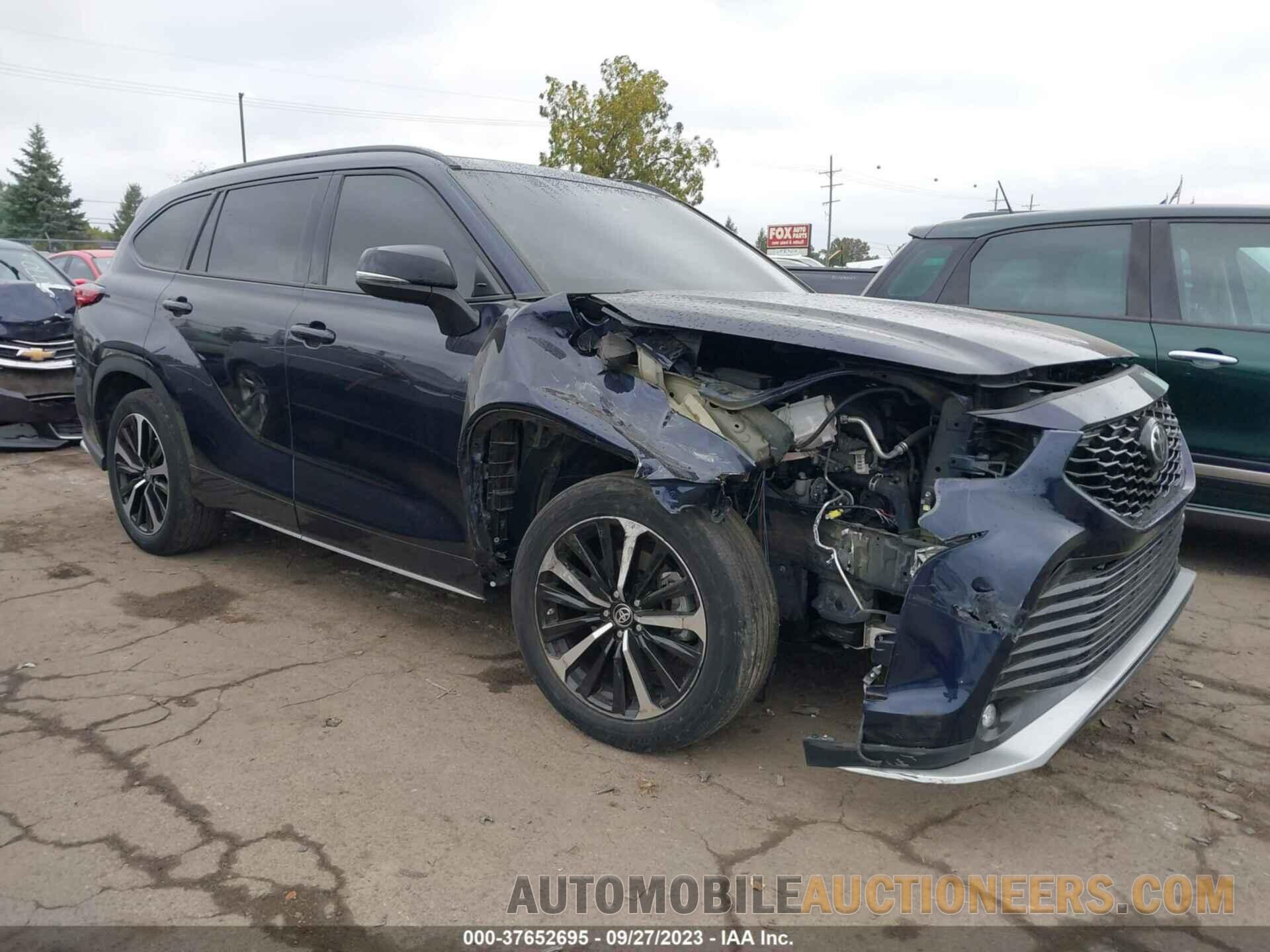 5TDLZRBH0MS062219 TOYOTA HIGHLANDER 2021