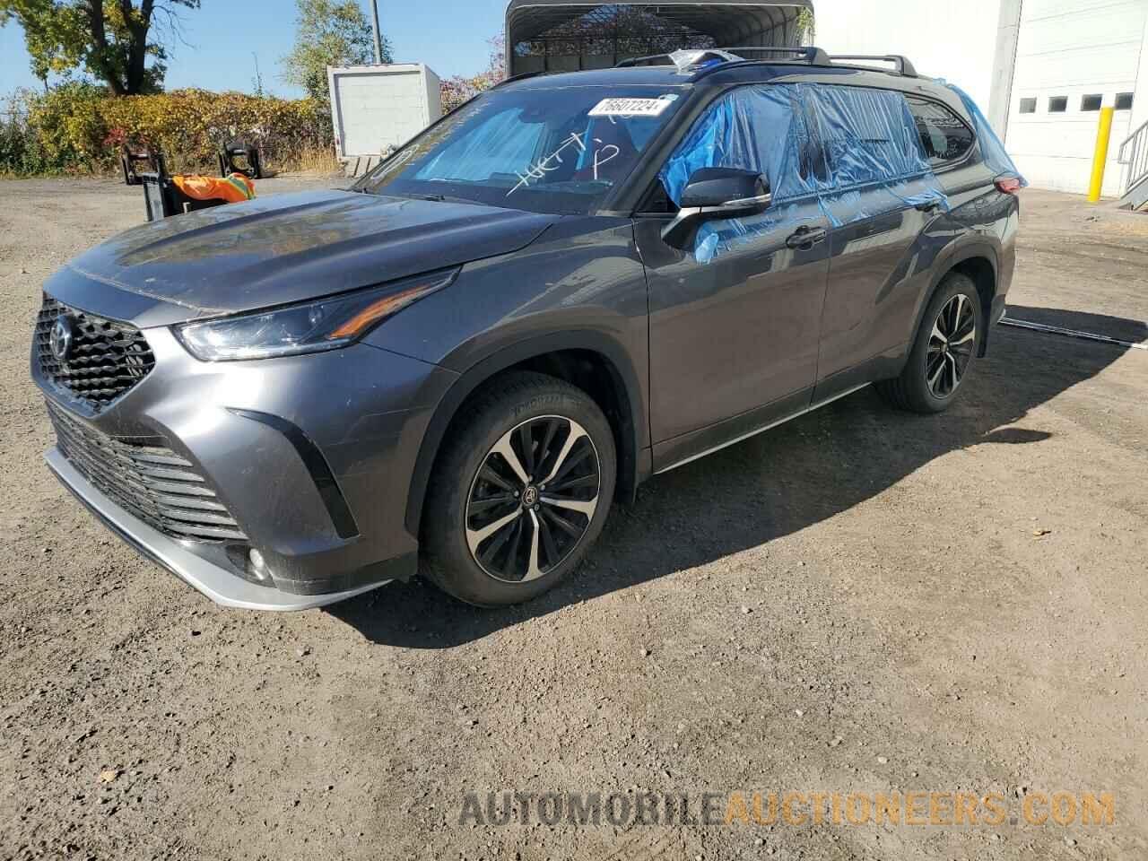 5TDLZRBH0MS118448 TOYOTA HIGHLANDER 2021