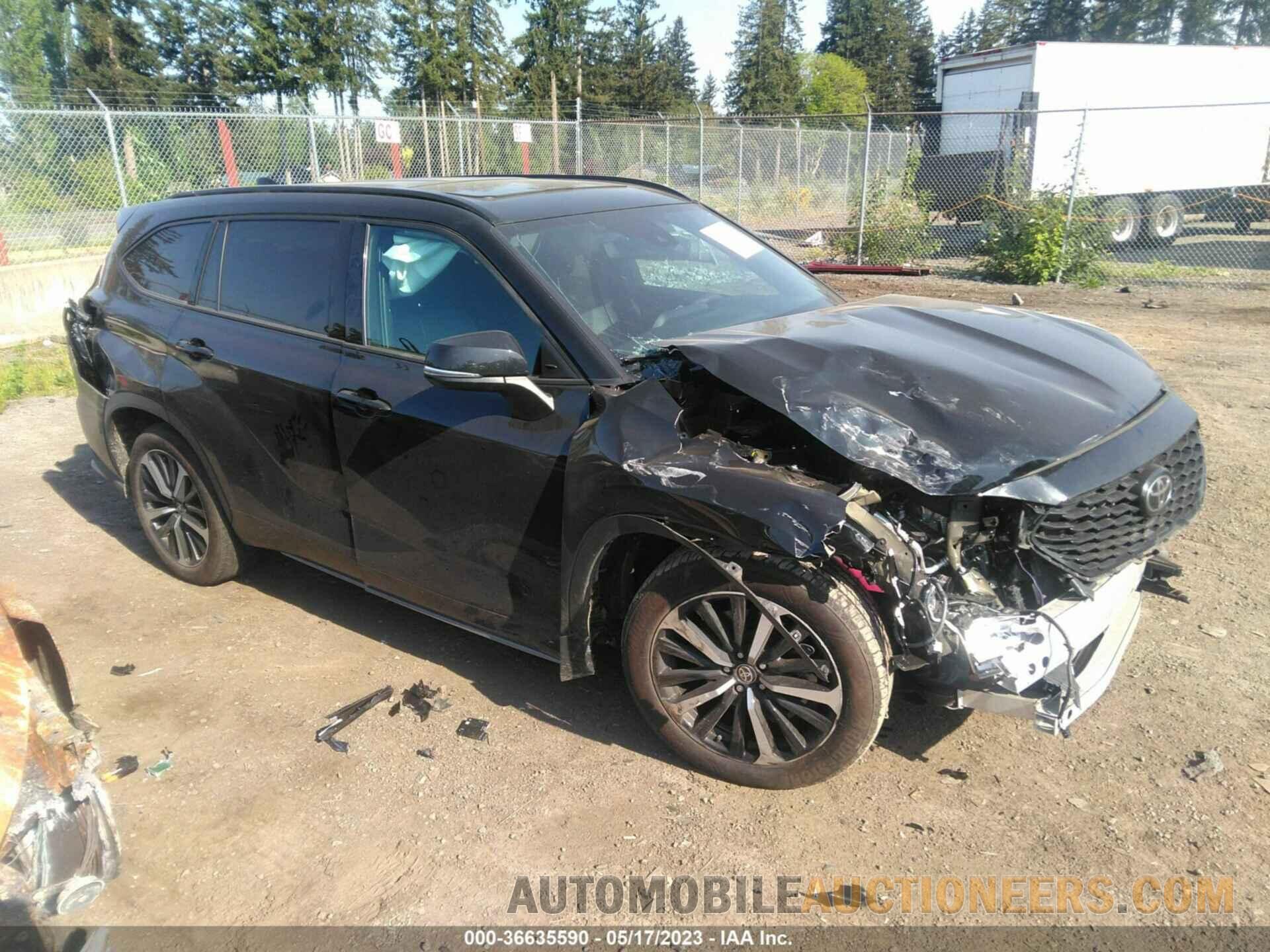 5TDLZRBH0MS145567 TOYOTA HIGHLANDER 2021