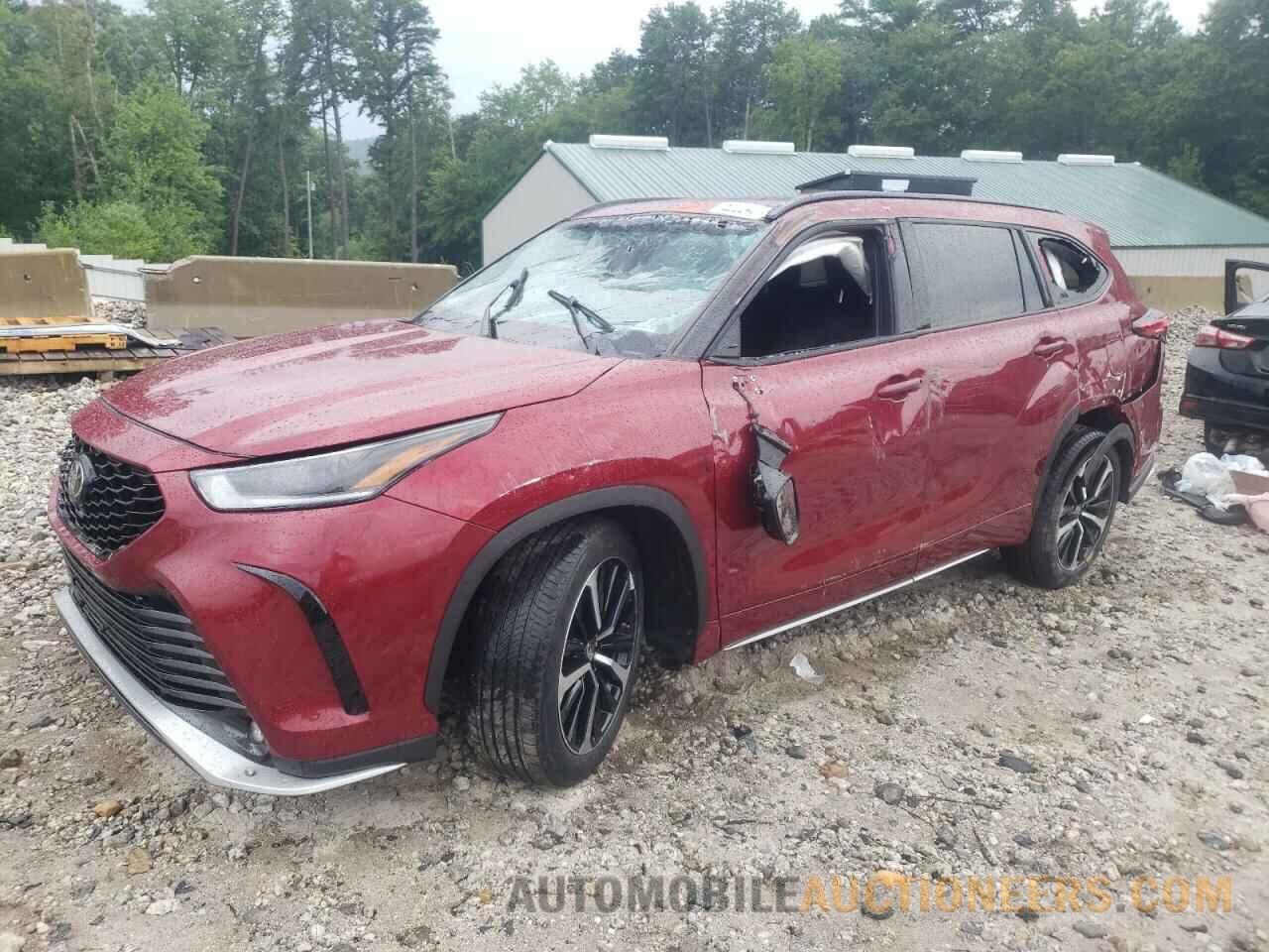 5TDLZRBH2MS062965 TOYOTA HIGHLANDER 2021