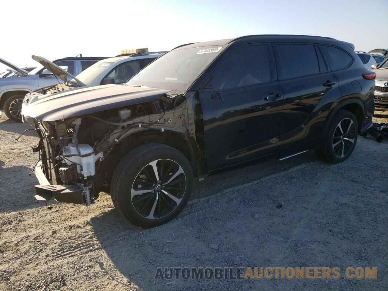 5TDLZRBH3MS086594 TOYOTA HIGHLANDER 2021