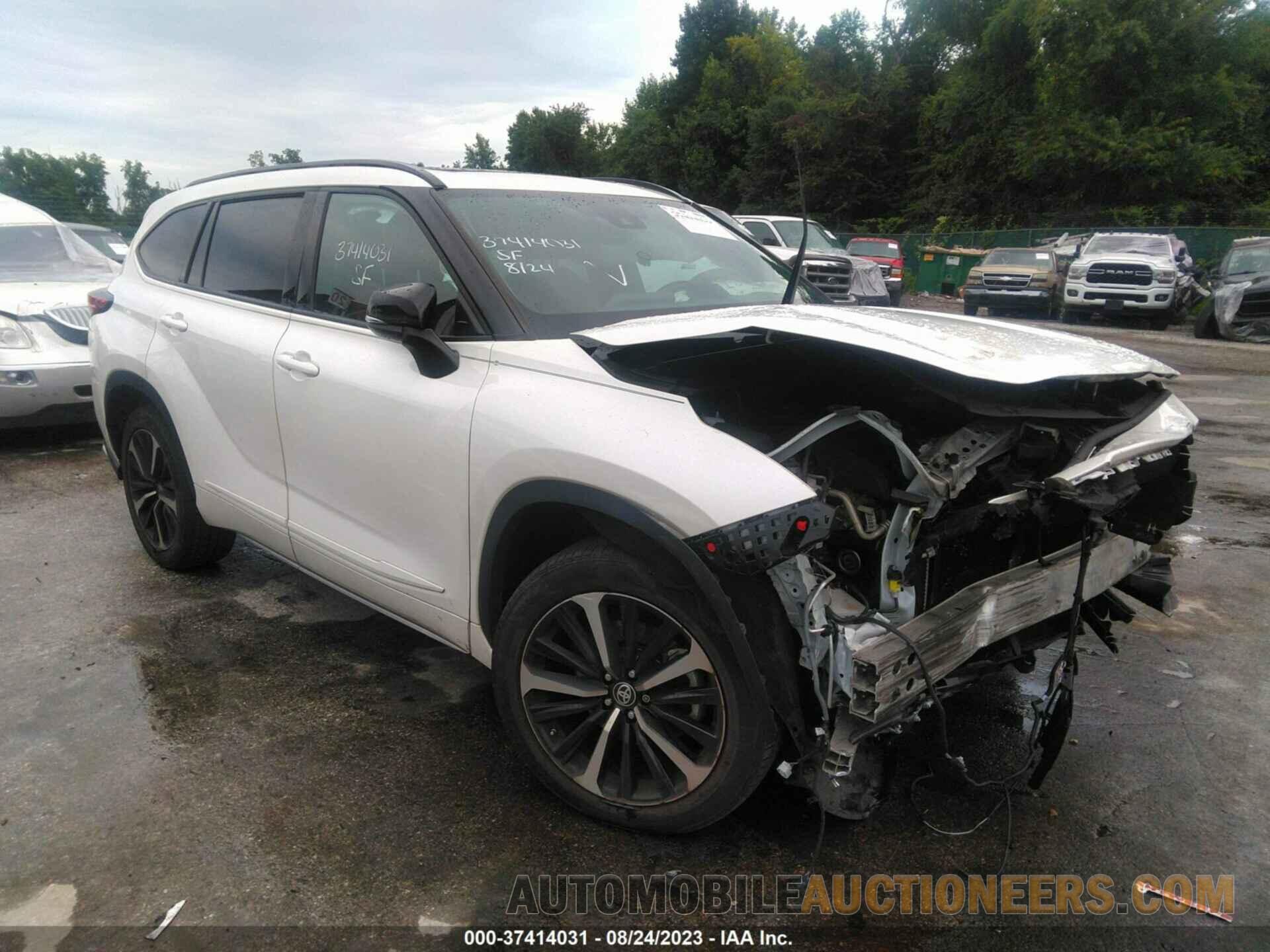 5TDLZRBH4MS076205 TOYOTA HIGHLANDER 2021