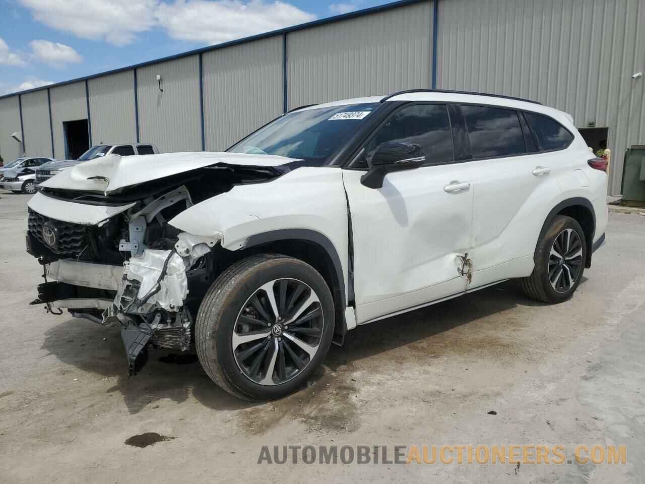 5TDLZRBH5MS085222 TOYOTA HIGHLANDER 2021