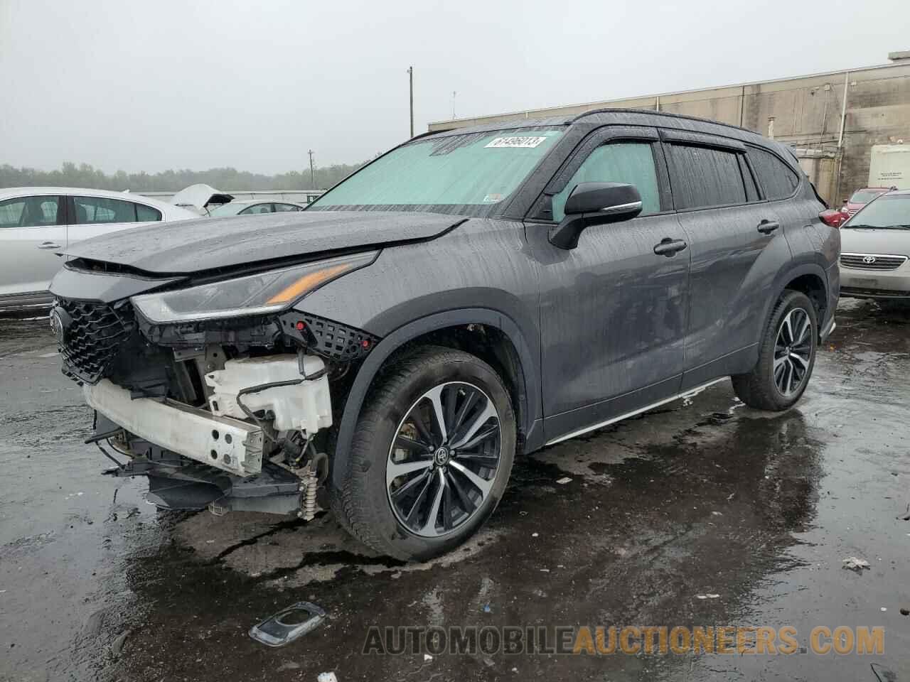 5TDLZRBH5MS099721 TOYOTA HIGHLANDER 2021