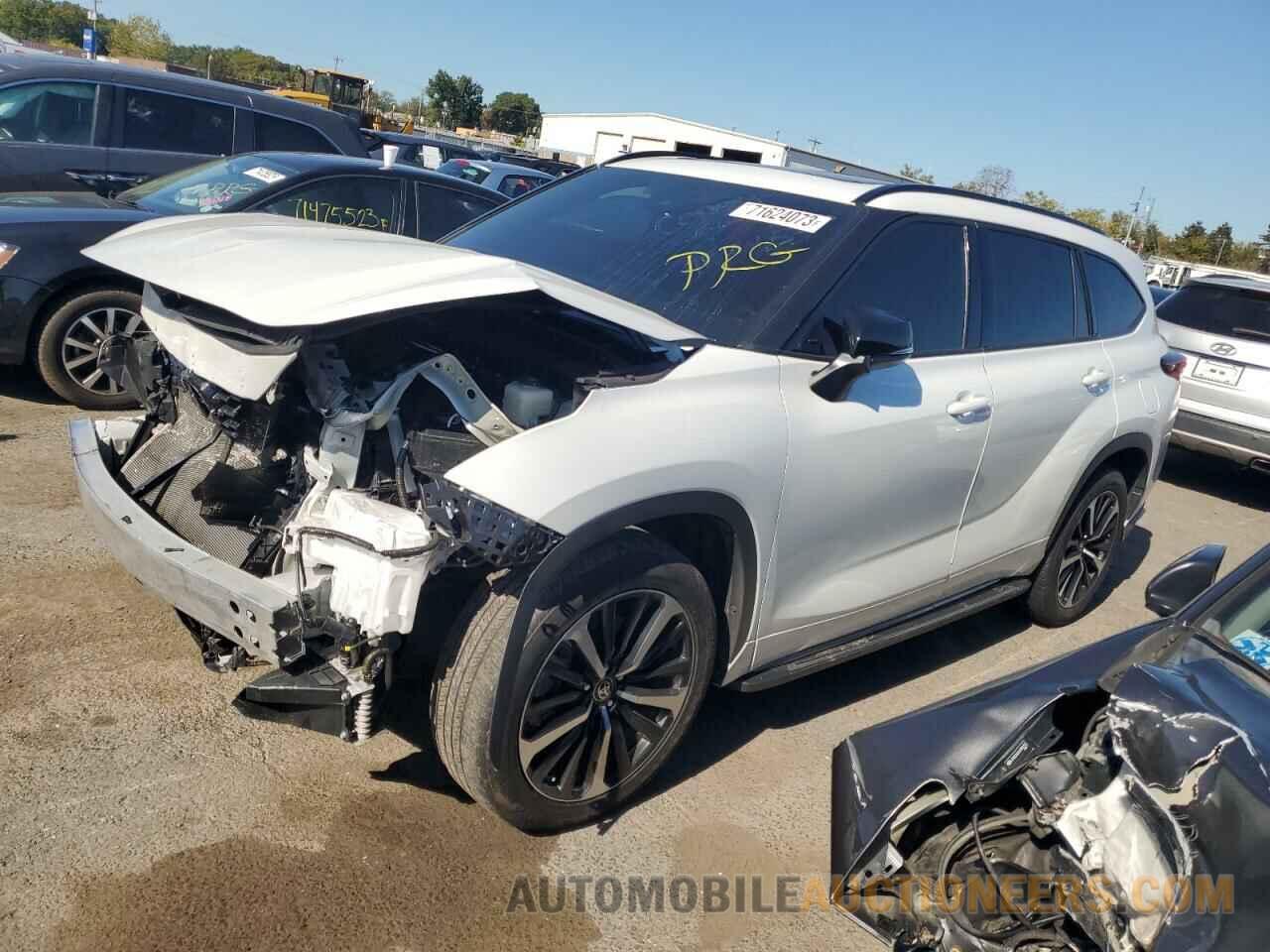 5TDLZRBH5NS212861 TOYOTA HIGHLANDER 2022