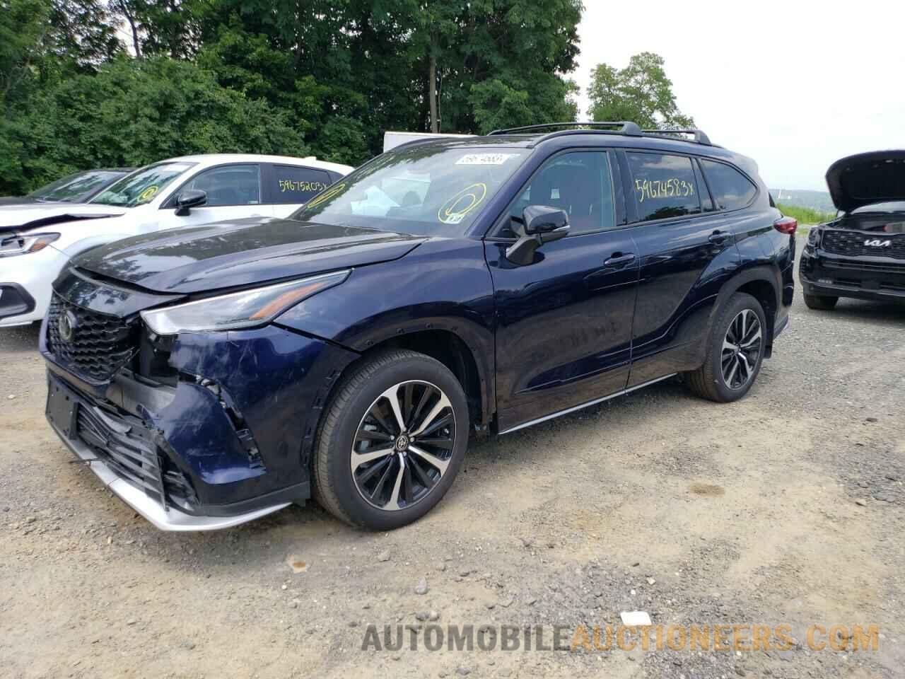 5TDLZRBH5NS241602 TOYOTA HIGHLANDER 2022