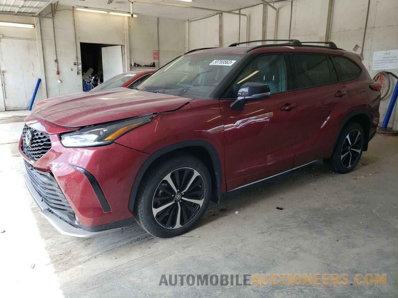 5TDLZRBH6MS108295 TOYOTA HIGHLANDER 2021