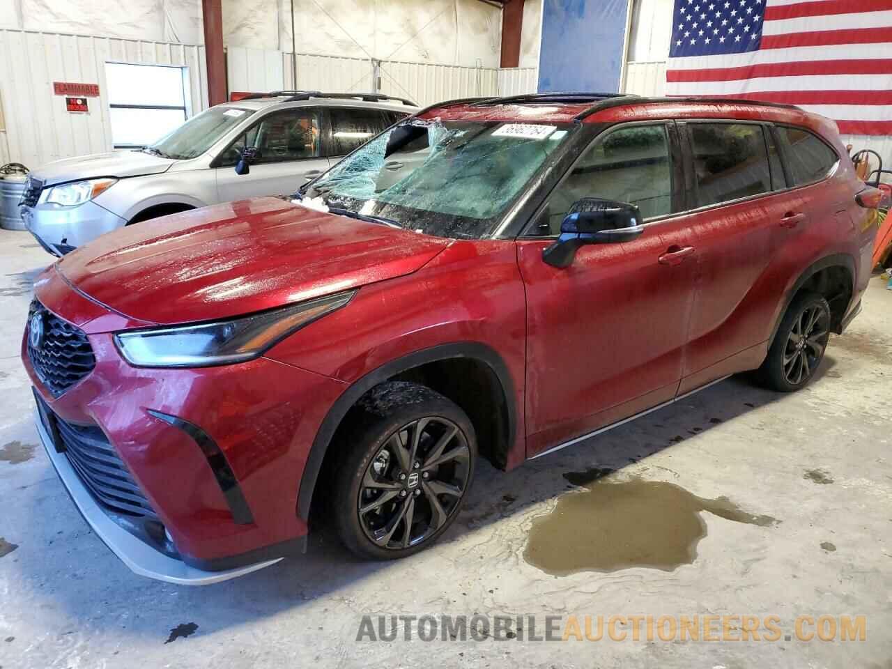 5TDLZRBHXMS057707 TOYOTA HIGHLANDER 2021