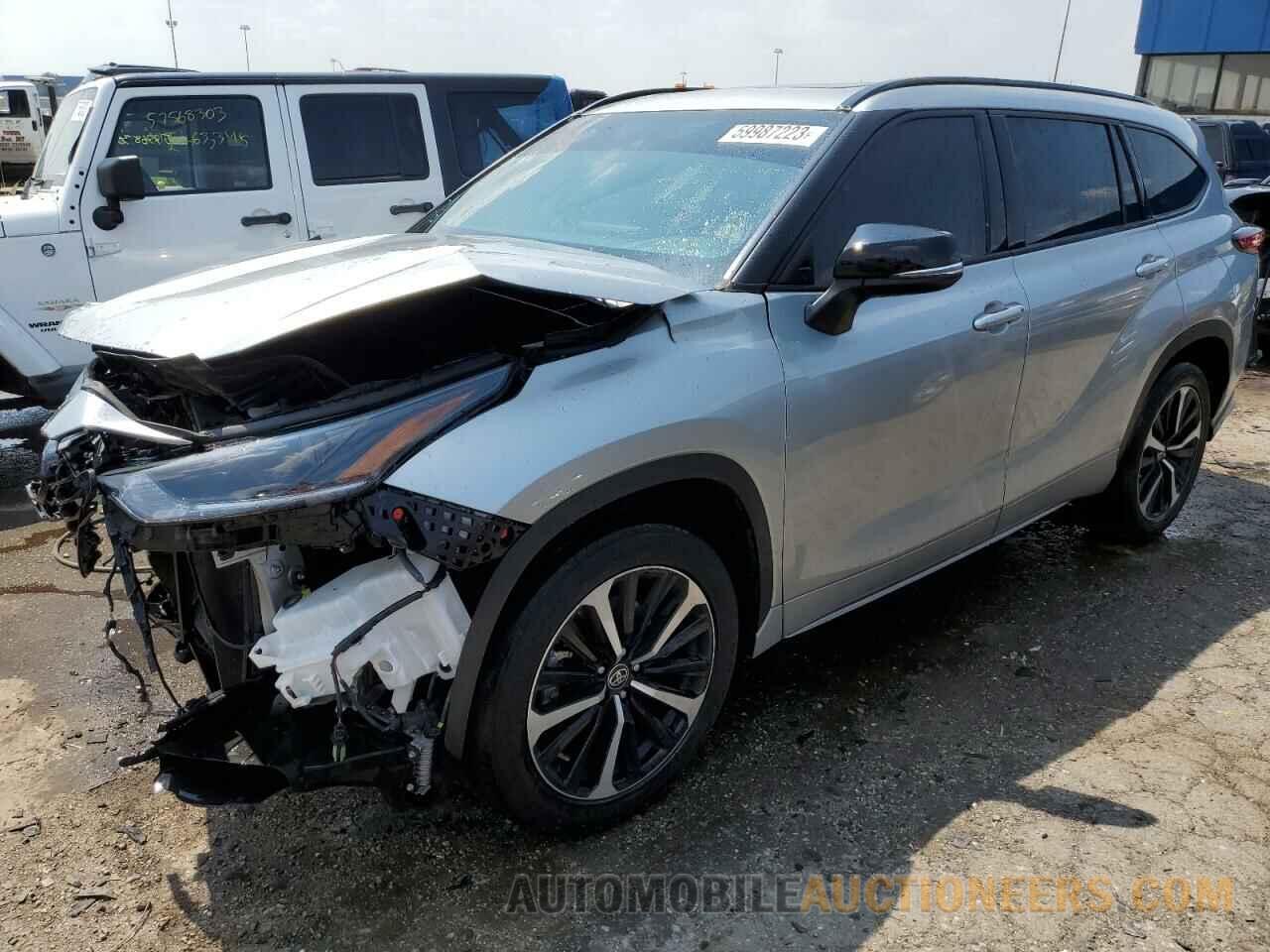 5TDLZRBHXMS095129 TOYOTA HIGHLANDER 2021